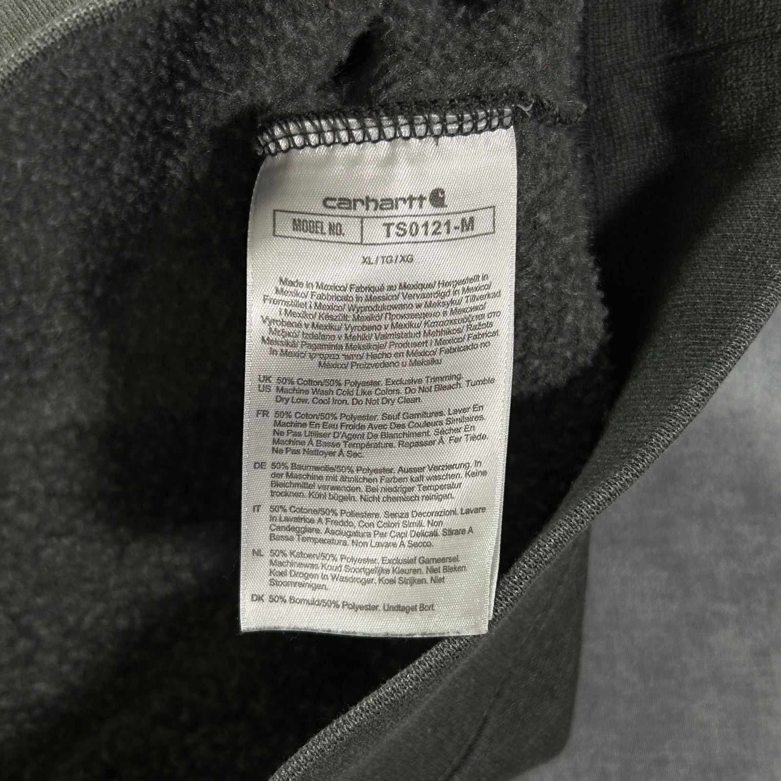 Carhartt Carhartt Relaxed Fit grey workwear athleisure hoodie mens XL Size US XL / EU 56 / 4 - 5 Thumbnail