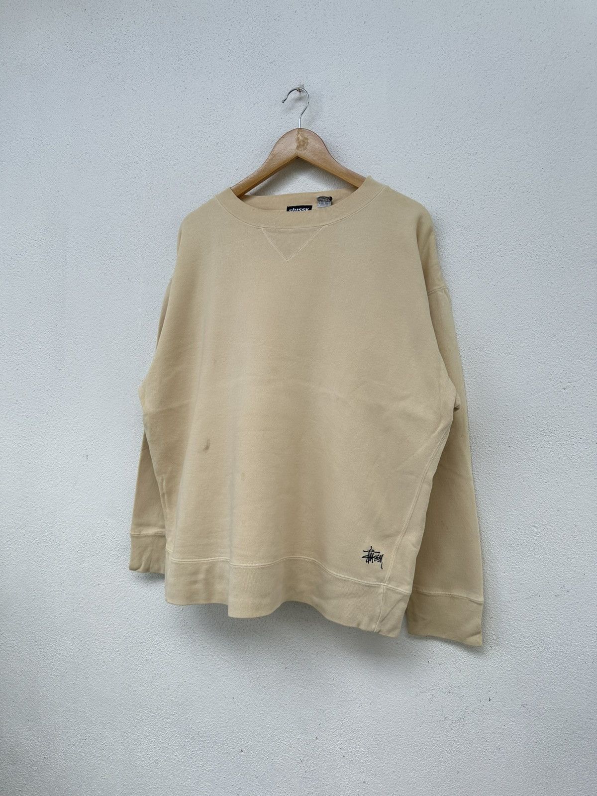Stussy × Vintage Stussy Small Embroidery Logo Sweatshirt Size US M / EU 48-50 / 2 - 2 Thumbnail