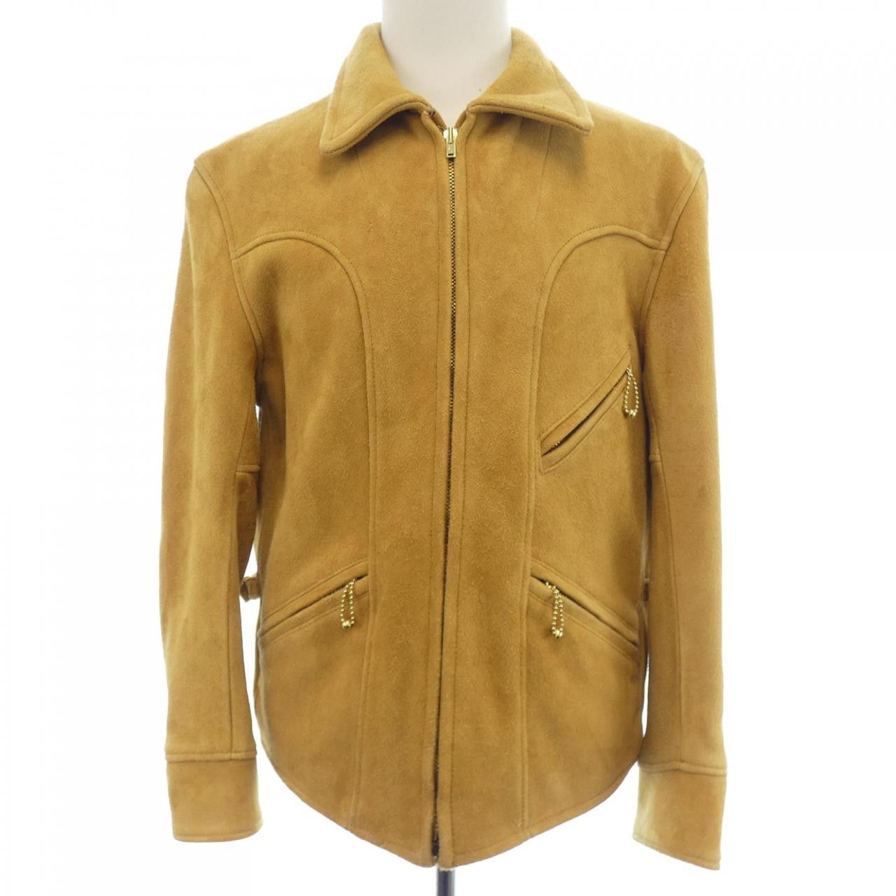 Other Other Subculture Deerskin Leather Jacket Leather Outerwear DUTY FREE for USA Size ONE SIZE - 1 Thumbnail