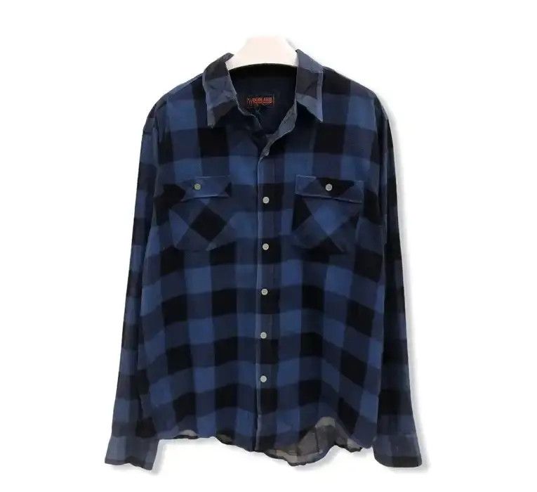 Flannel × Vintage Vintage Woodland Plaid Tartan Flannel Shirt 👕 Size US M / EU 48-50 / 2 - 1 Thumbnail