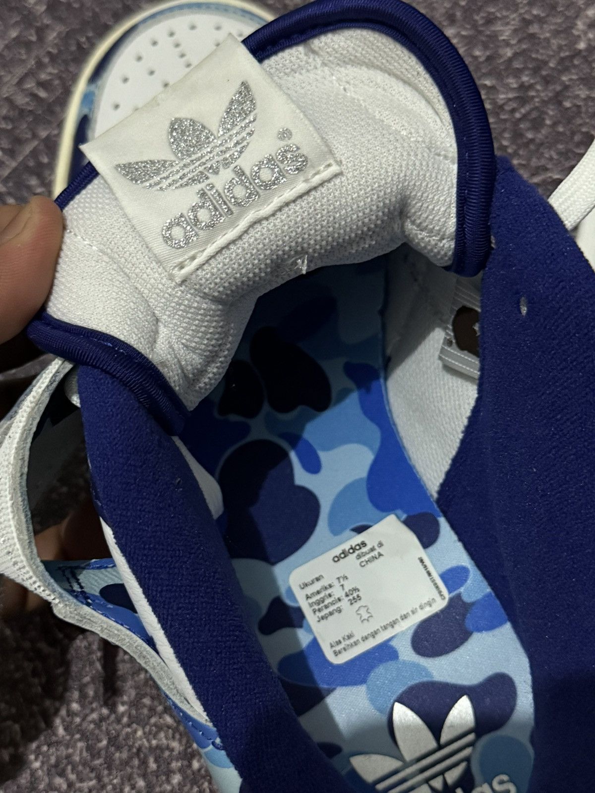 Adidas × Bape Adidas x Bape Size US 7.5 / EU 40-41 - 11 Thumbnail