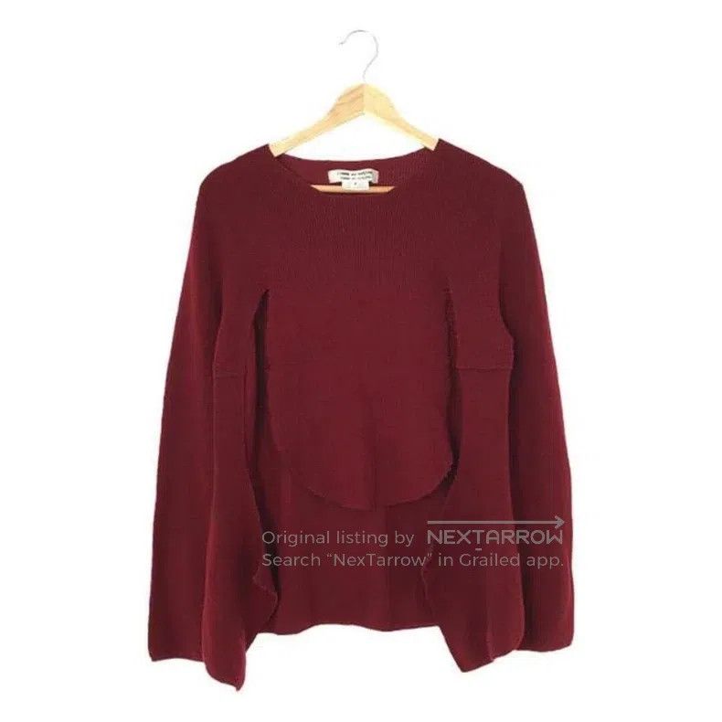 Comme des Garcons Comme Des Garcons Deconstructed Destroyed Sweater Size S / US 4 / IT 40 - 1 Thumbnail