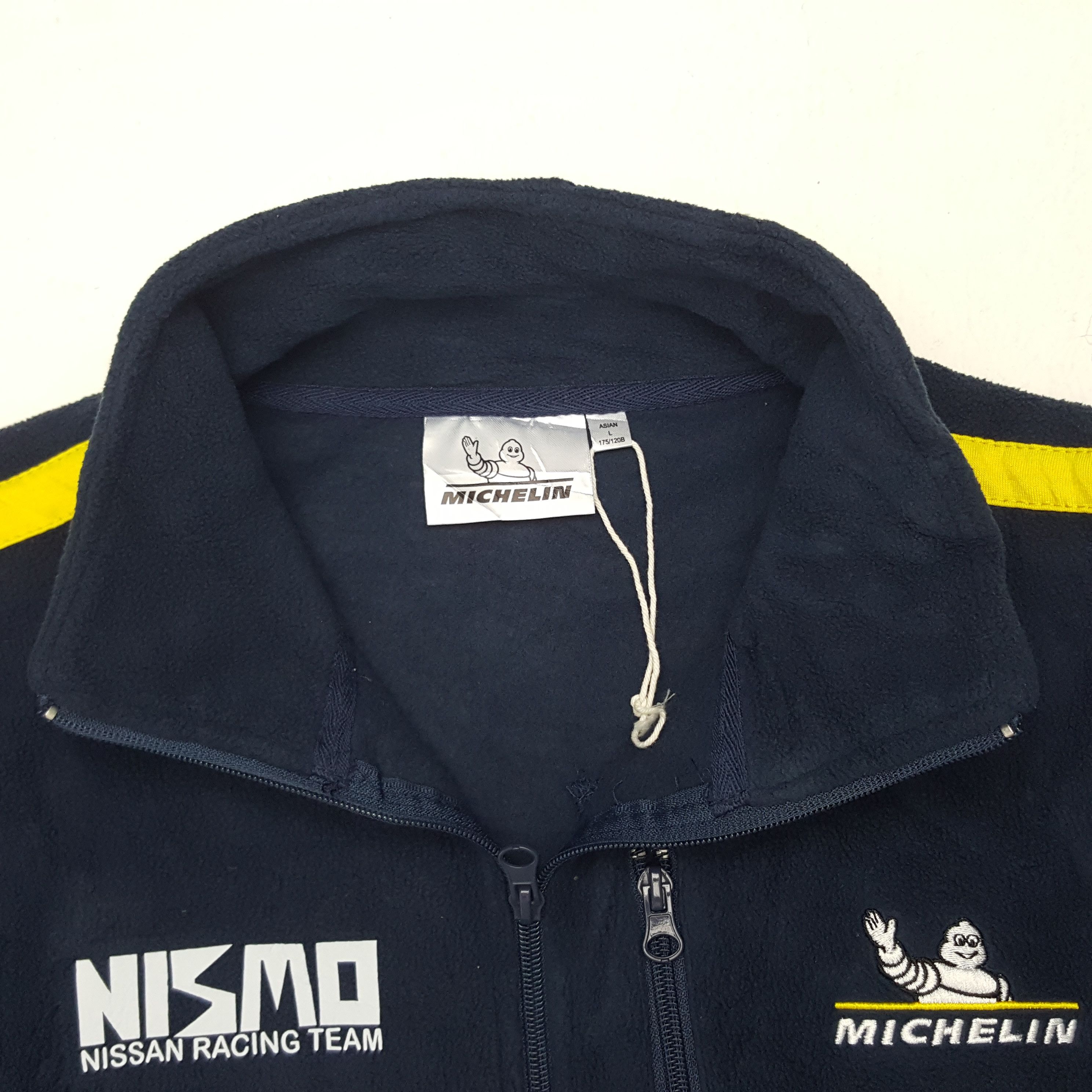 Japanese Brand × Vintage Vintage Michelin Nismo Nissan Racing Team Custom Art Jacket Size US L / EU 52-54 / 3 - 5 Thumbnail