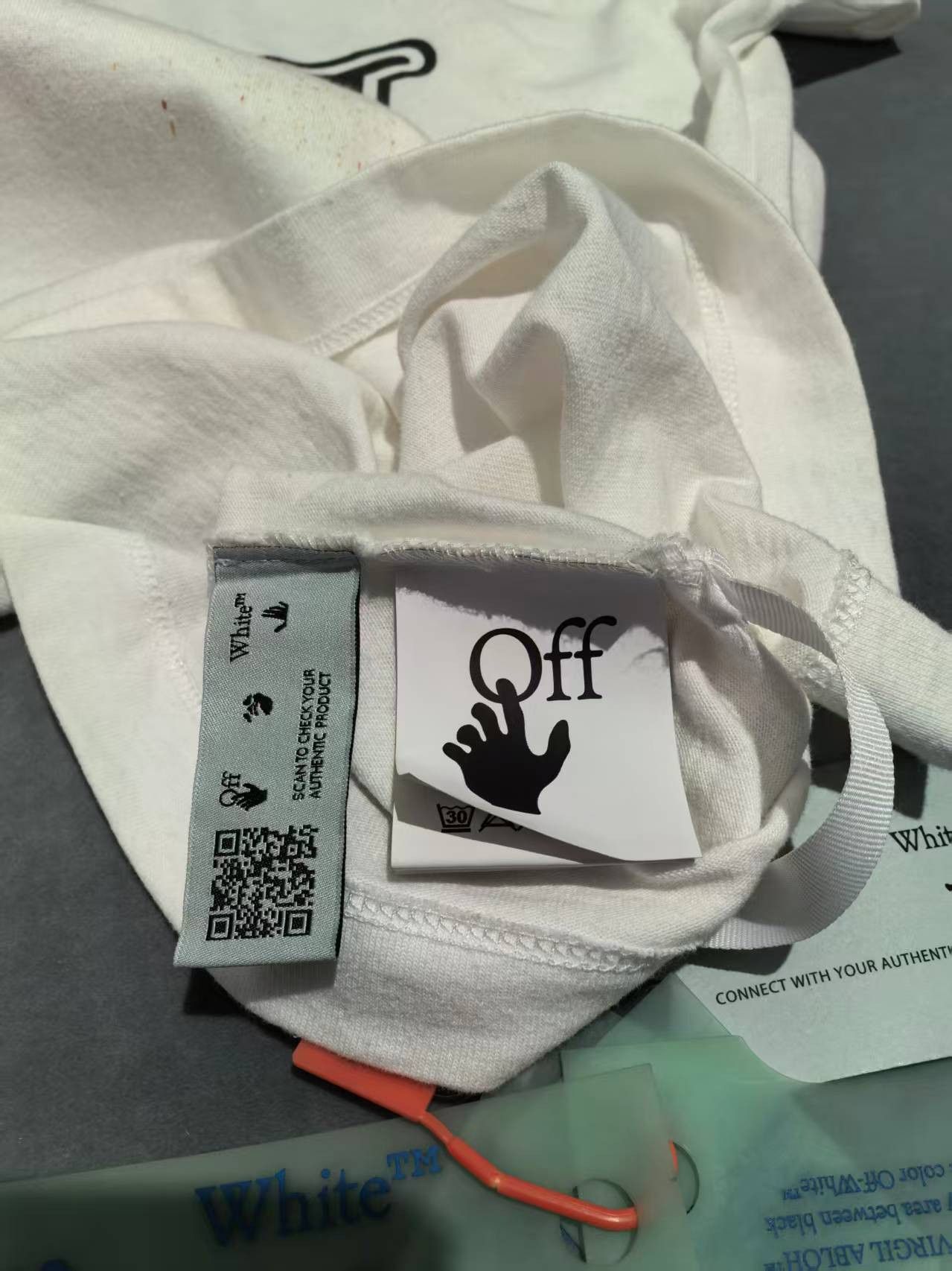 Off-White NWT OW T-shirts - White, S Size US S / EU 44-46 / 1 - 11 Thumbnail
