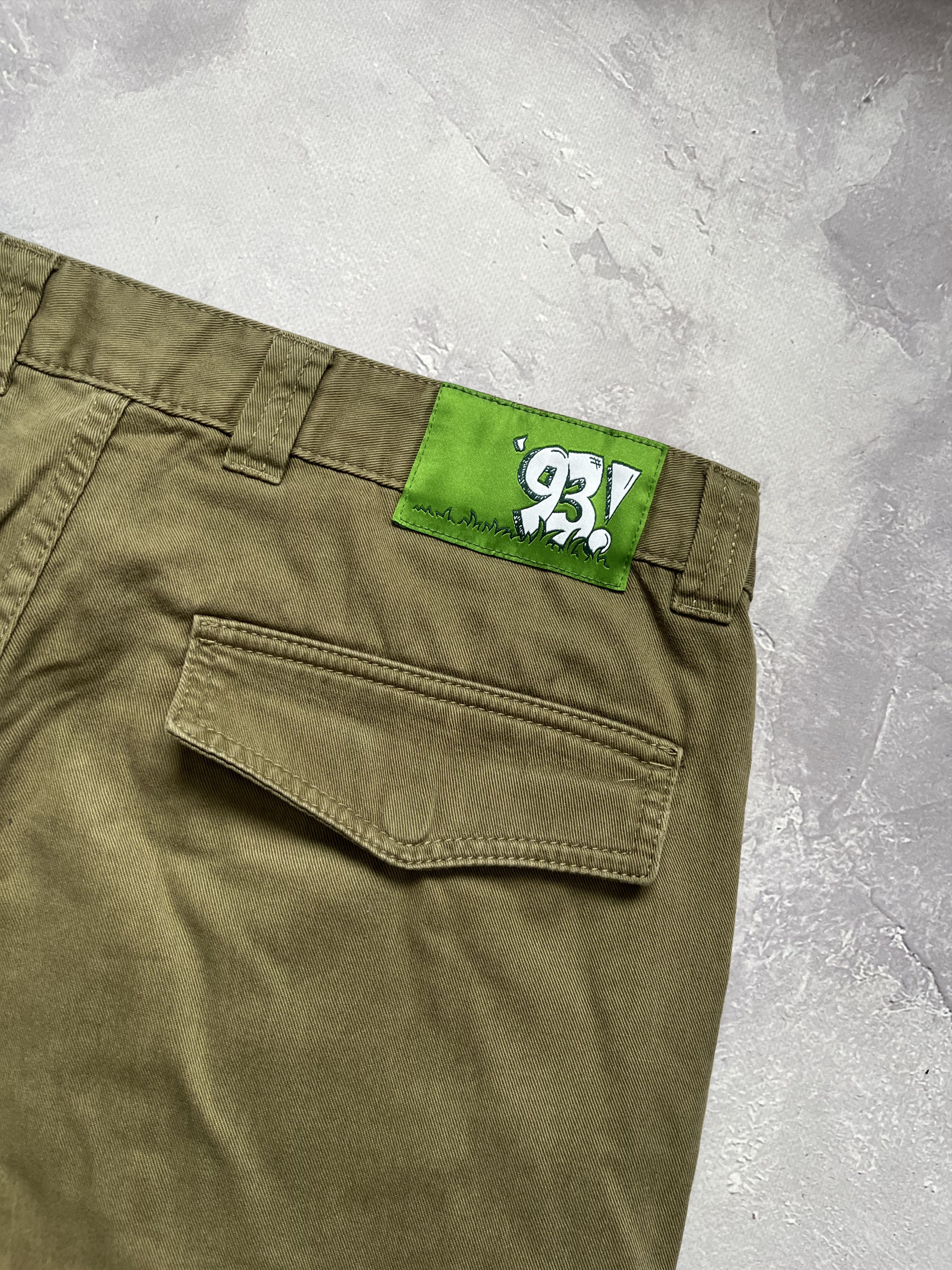 Polar Skate Co. Polar Skate Company 93 Cargo Pants Khaki Green Jeans Size US 34 / EU 50 - 11 Thumbnail
