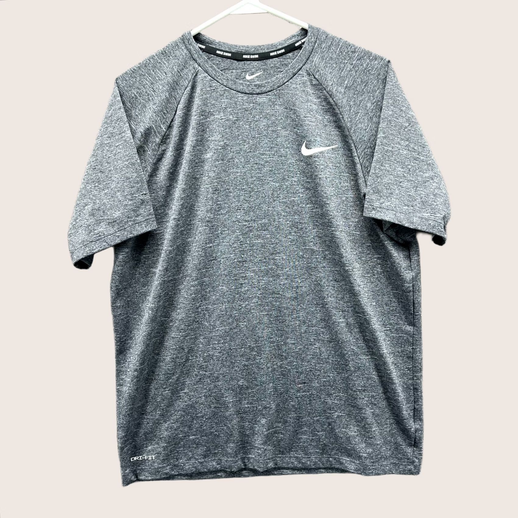 Nike Nike Dri Fit Shirt Mens Medium Gray Short Sleeve Athletic Performance Crewneck Jersey Size US M / EU 48-50 / 2 - 1 Thumbnail