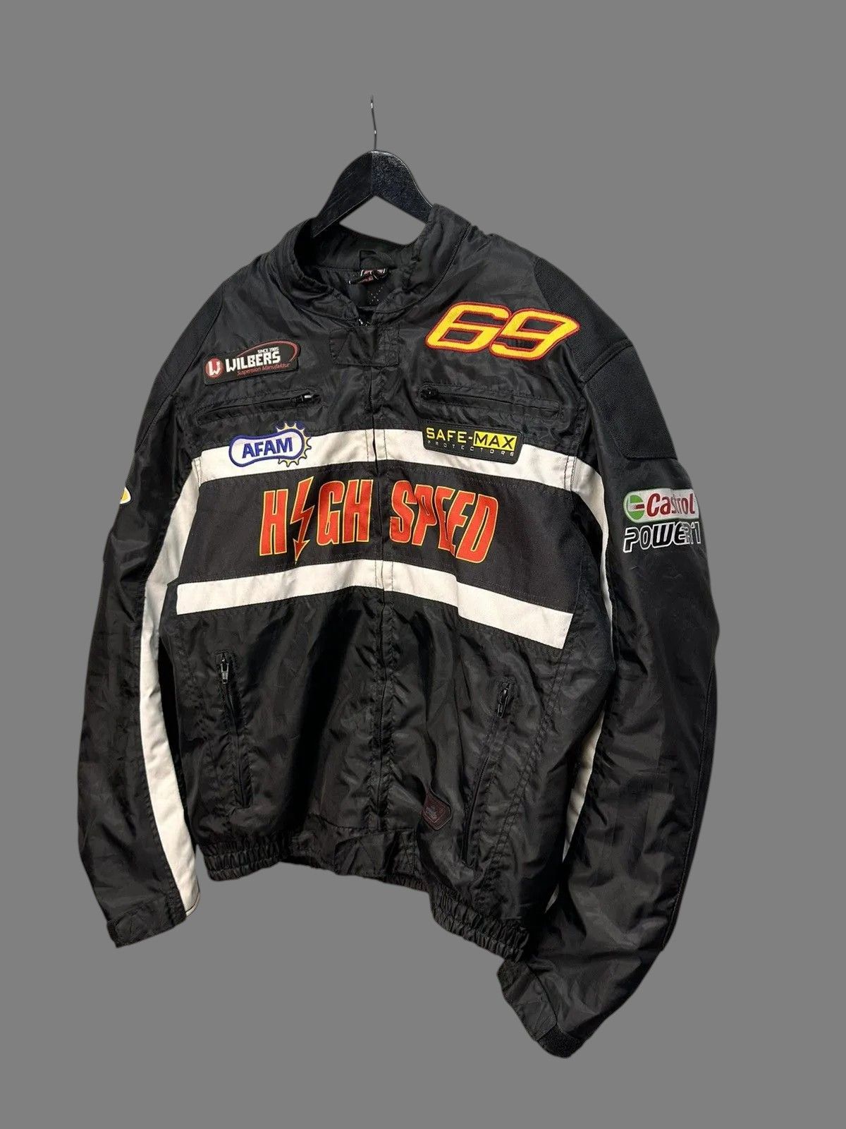 Fox Racing Vodafone F1 Racing Jacket Leather Red Bull Moto Lucky Size US XXL / EU 58 / 5 - 5 Thumbnail
