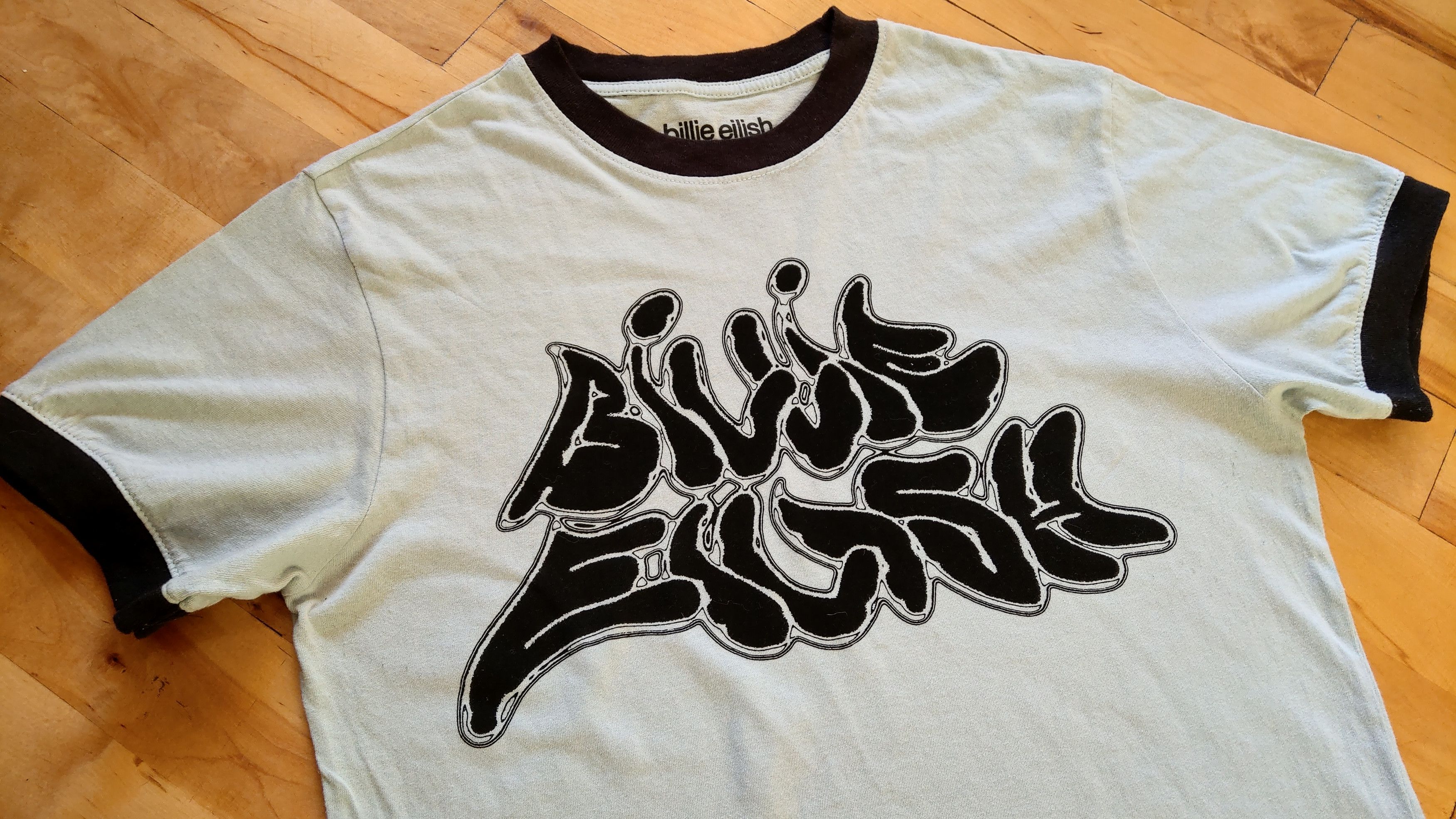 Band Tees Rare Billie Eilish Shirt Rare Drawing Tee M Size US M / EU 48-50 / 2 - 5 Thumbnail