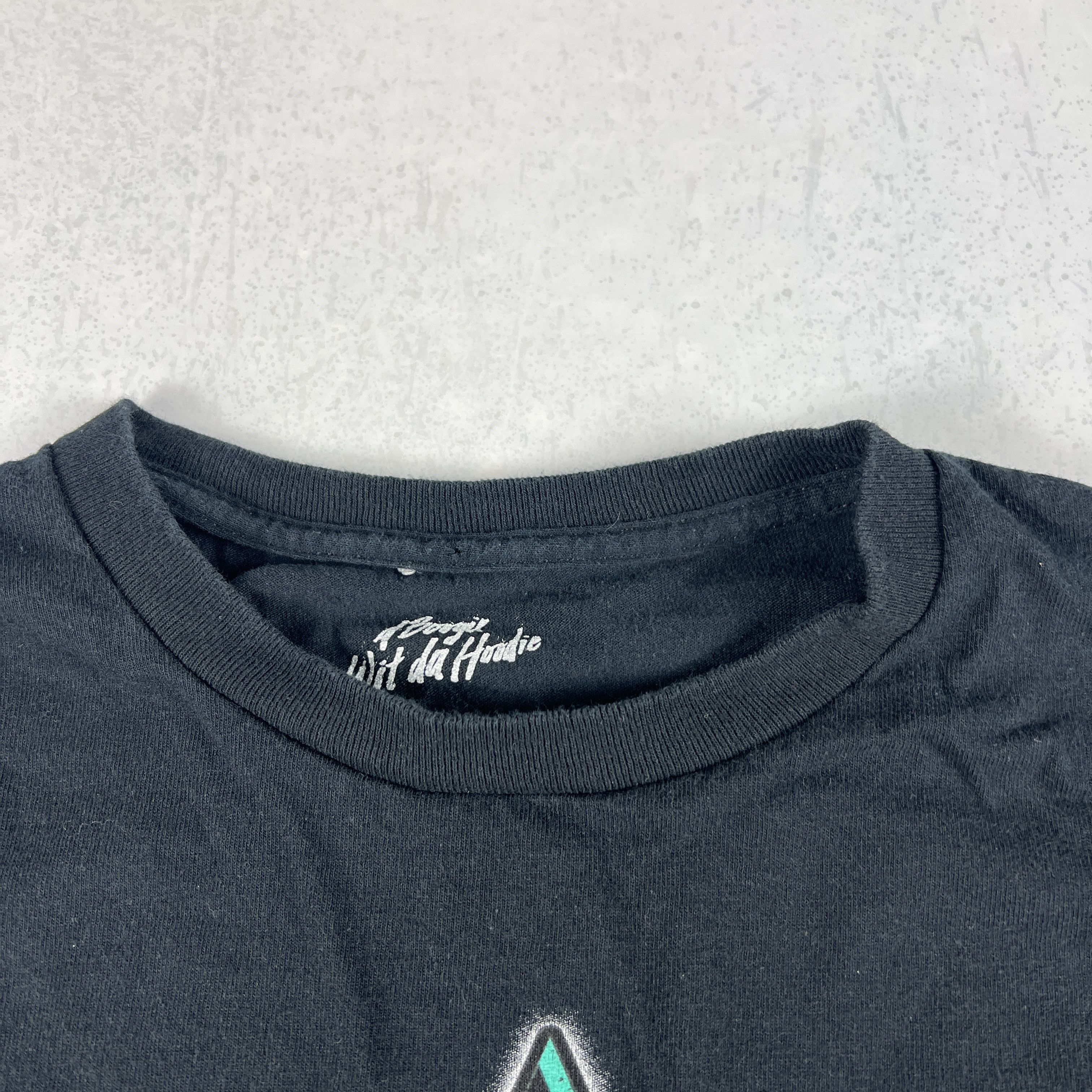 Rap Tees A Boogie With The Hoodie Rap Shirt Black Faded Short Sleeve Size US XL / EU 56 / 4 - 8 Thumbnail
