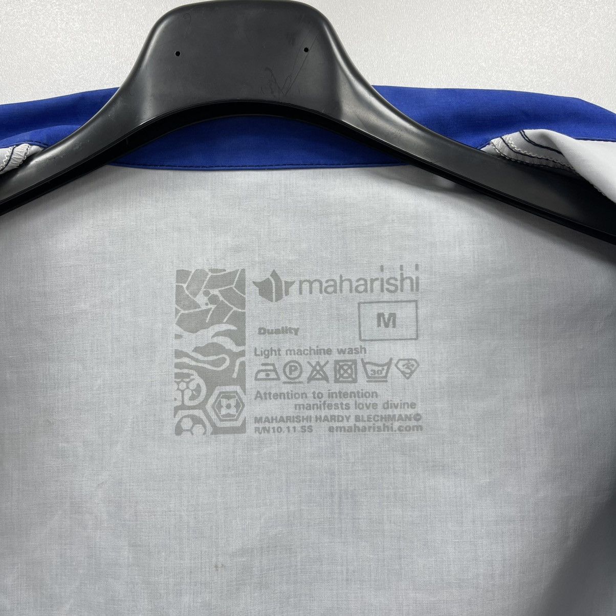 Maharishi Maharishi Light Jacket Vintage Blue Rare Size US M / EU 48-50 / 2 - 9 Thumbnail