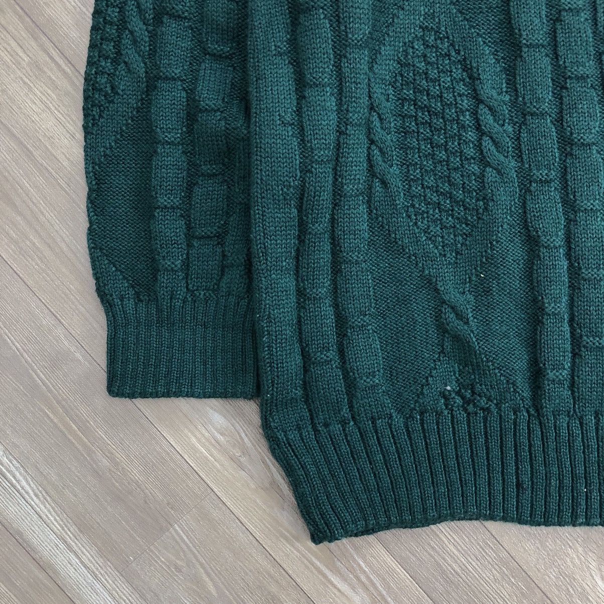 Burberry × Designer × Vintage Vintage Burberrys London Spell Out Knitted Sweaters Size US L / EU 52-54 / 3 - 6 Thumbnail