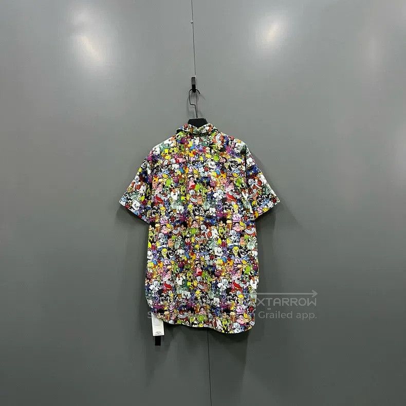 Vetements Vetements Cartoon Character Full-Print Short Sleeve Shirt Size US XS / EU 42 / 0 - 2 Thumbnail