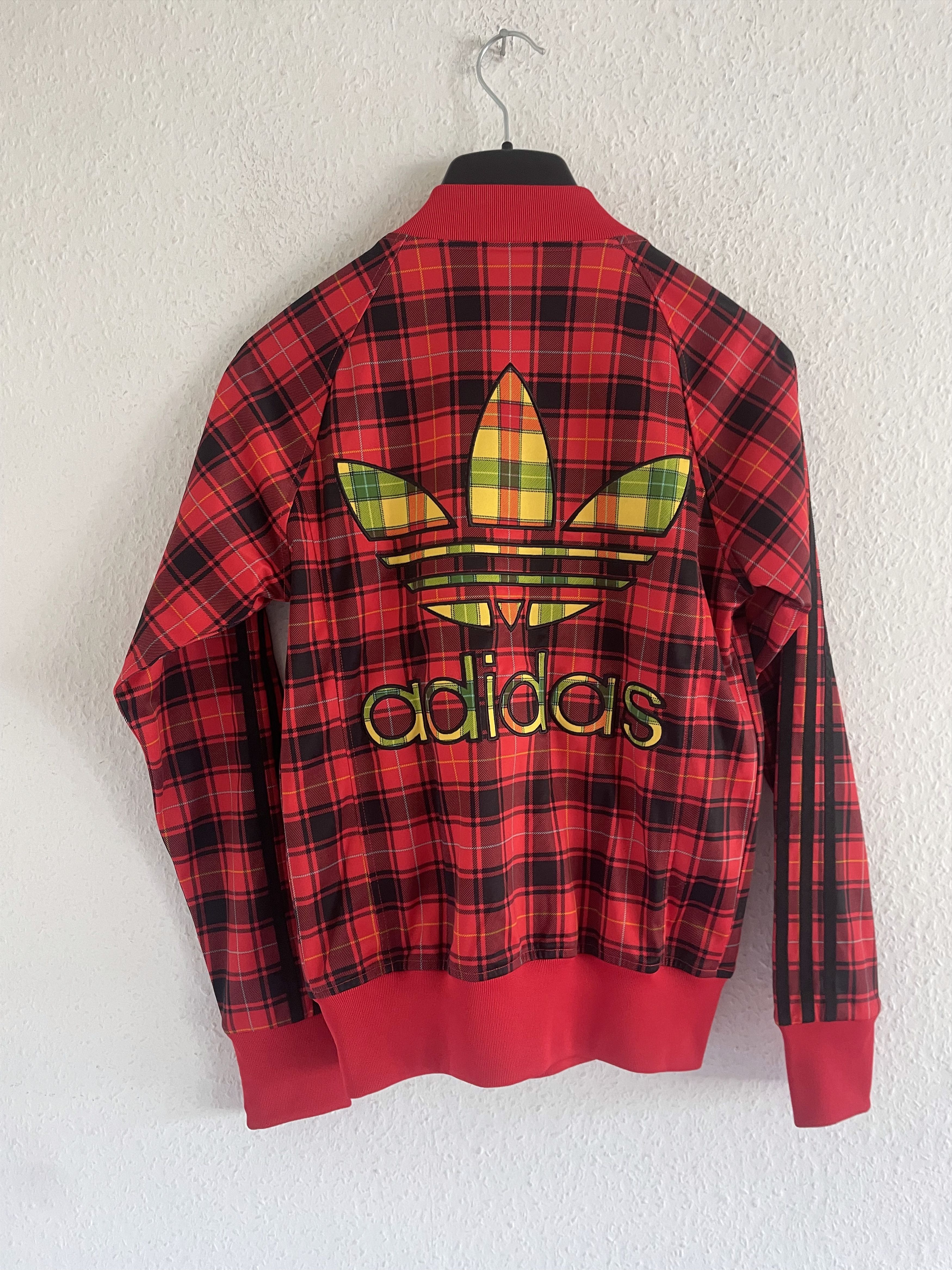 Adidas × Jeremy Scott SS13 Ruffle Plaid Track Jacket Size US S / EU 44-46 / 1 - 10 Thumbnail