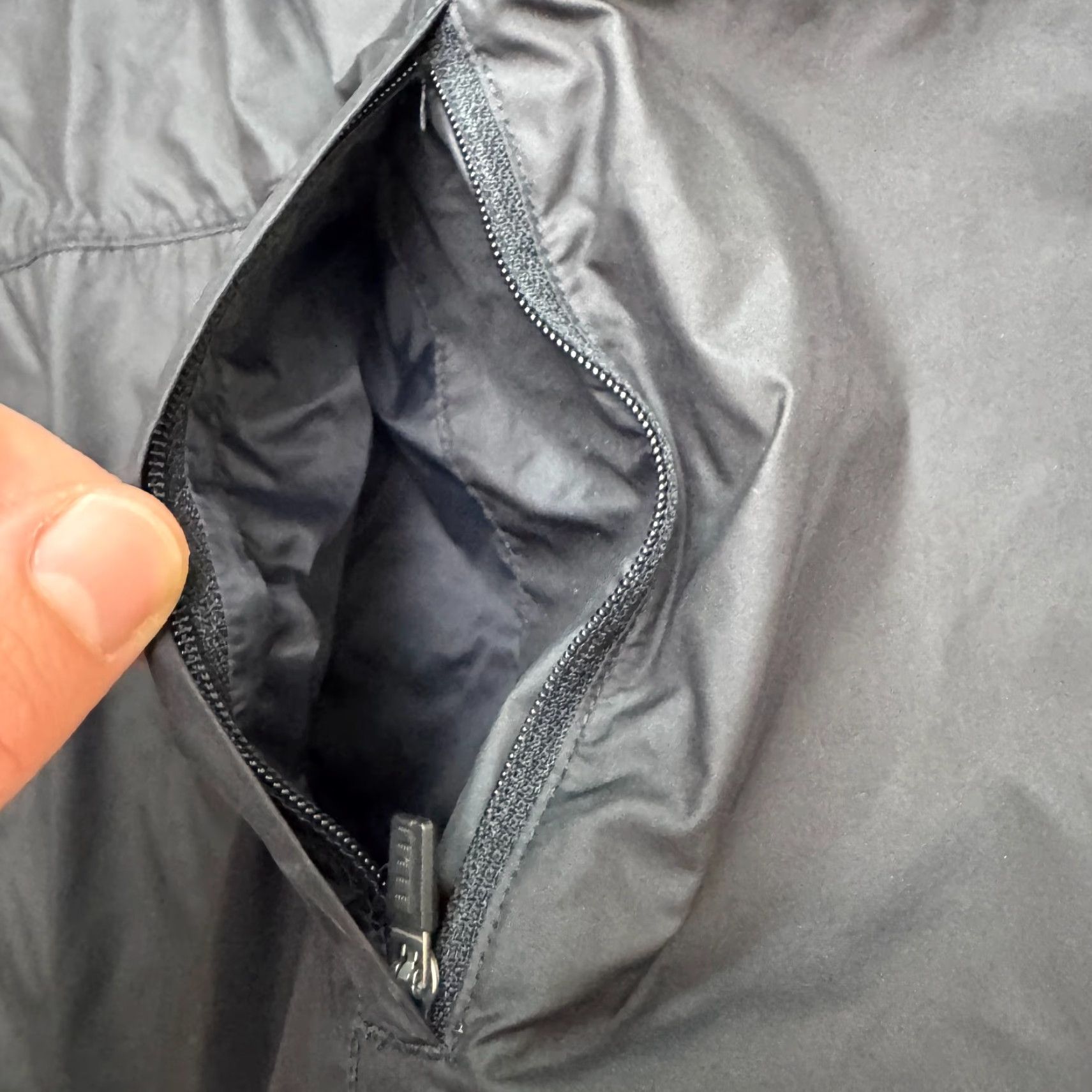 Vintage Lucy Windbreaker Hoodie Jacket Womens M Black Outdoor Active Size M / US 6-8 / IT 42-44 - 6 Thumbnail
