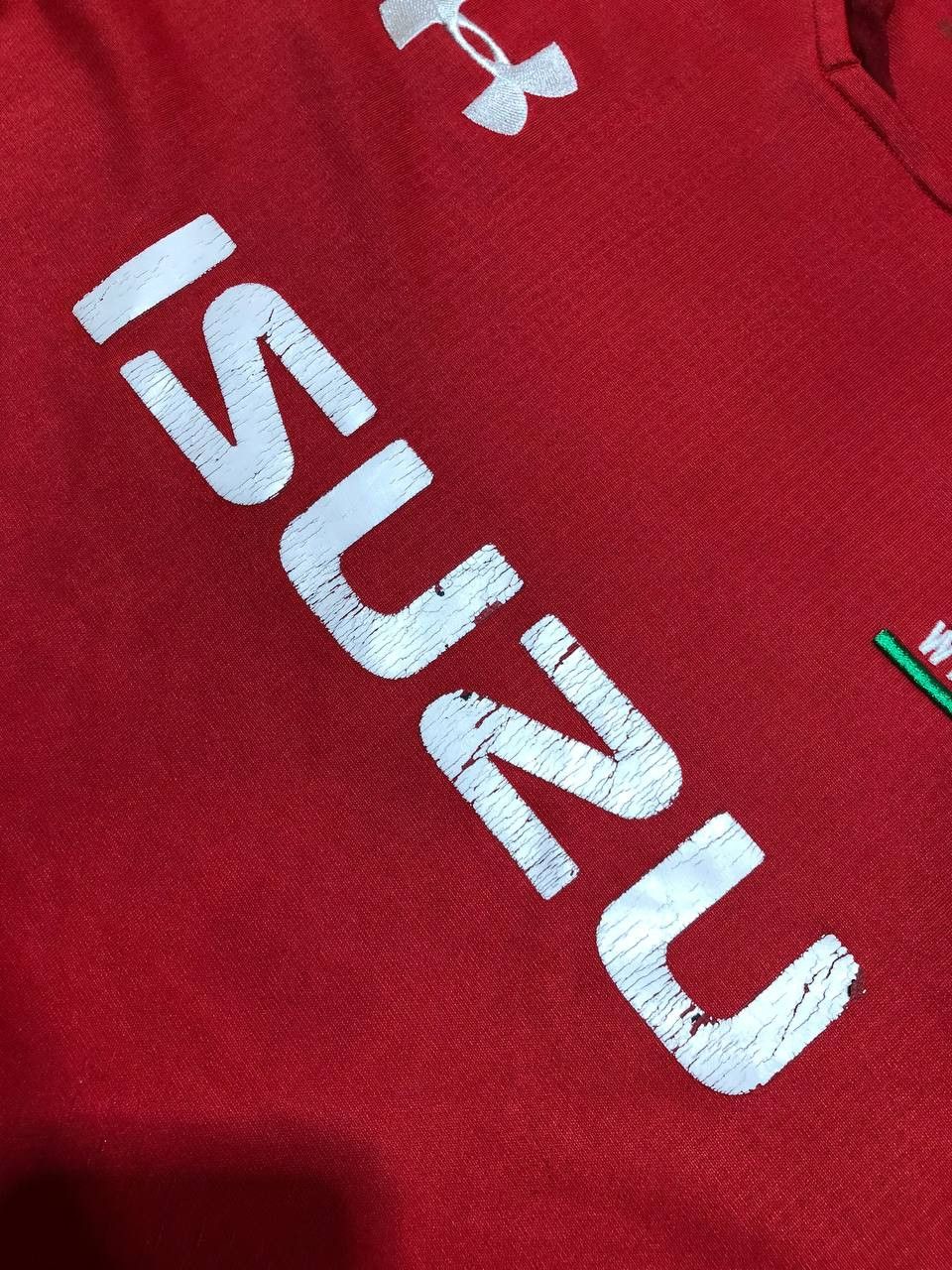 Under Armour Vintage UNDER ARMOUR Wales Home 2019 Shirt Rugby Jersey Size US XL / EU 56 / 4 - 9 Thumbnail