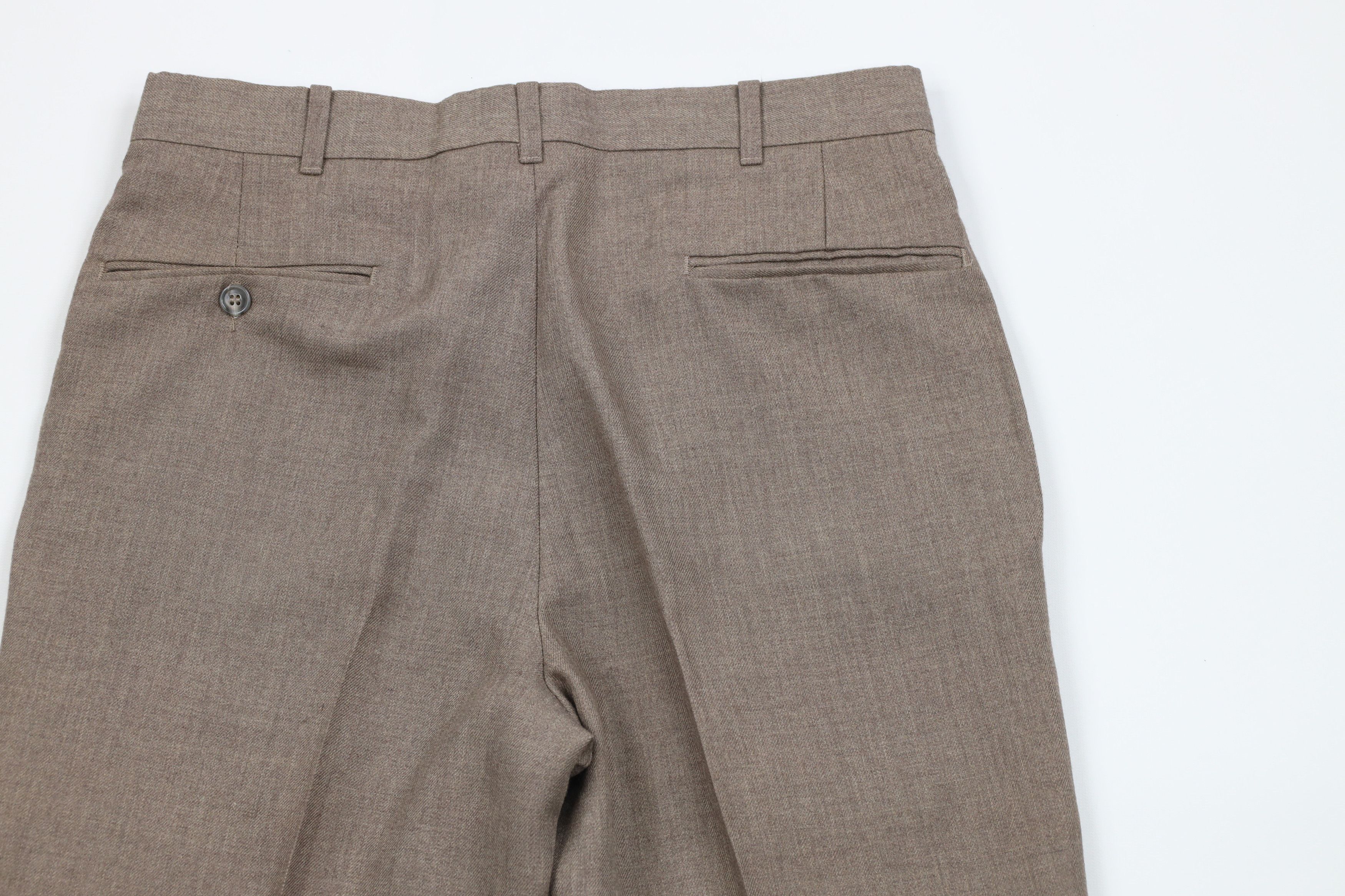 Vintage Vintage 70s Streetwear Knit Wide Leg Chinos Pants Brown Size US 30 / EU 46 - 8 Thumbnail