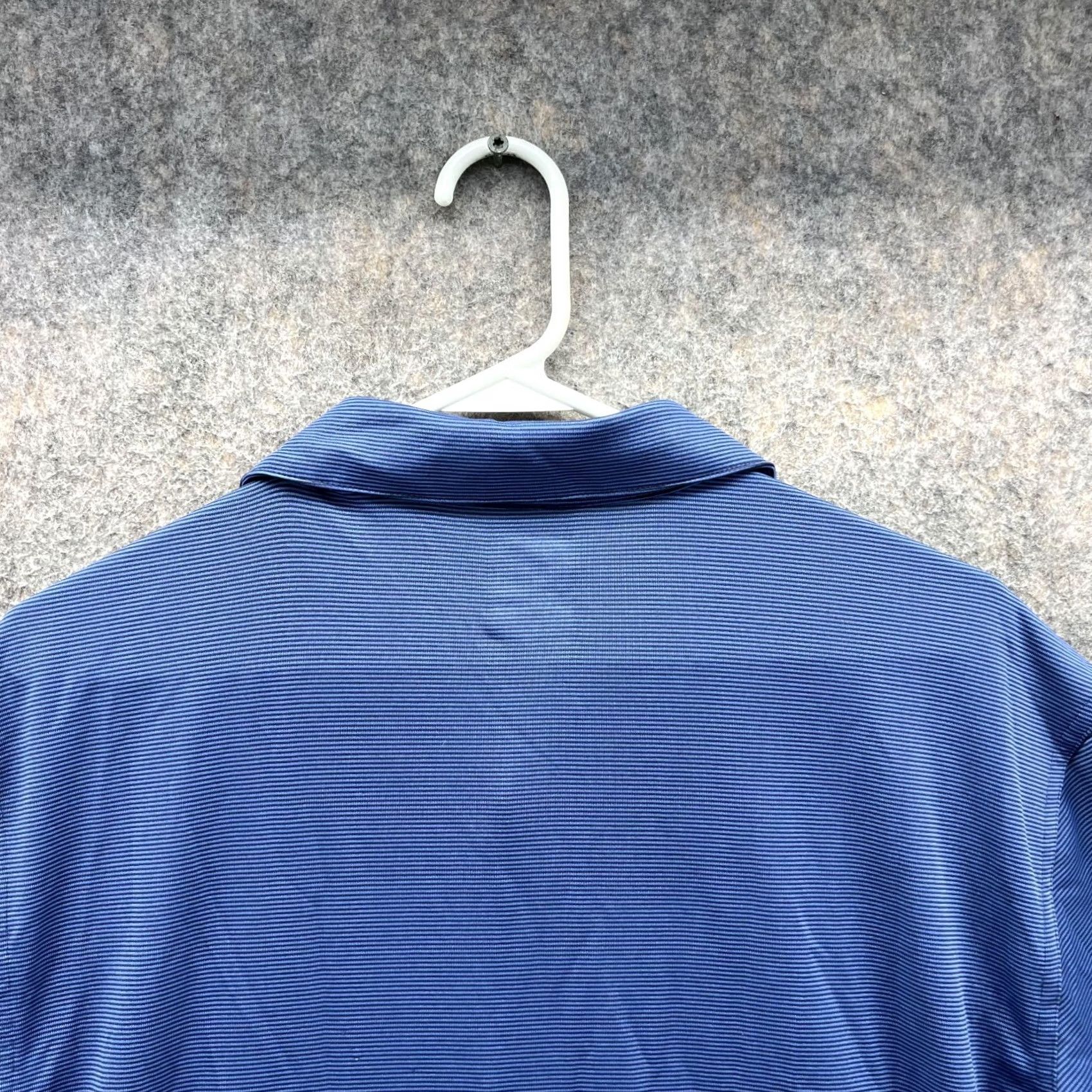 Callaway VINTAGE Callaway Polo Shirt Men Medium Adult Blue Polyester Opti Dri Preppy Golf Golfer Shirt Size US M / EU 48-50 / 2 - 2 Thumbnail