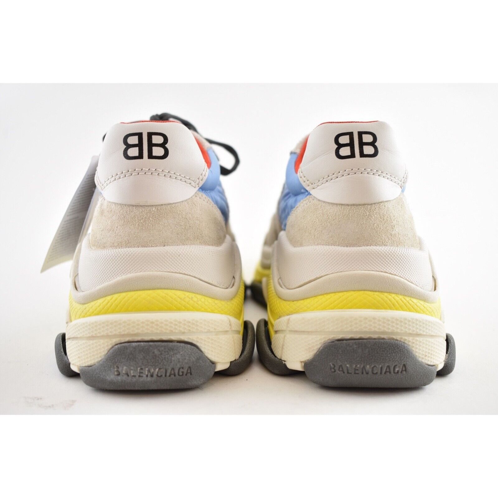 Balenciaga Triple S V2 Suede Nylon Speed Flat Trainer Sneaker 39 Size US 9 / IT 39 - 8 Thumbnail