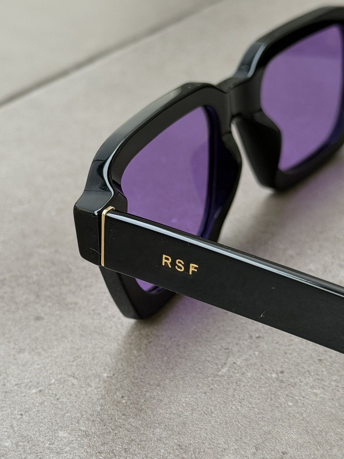 Retrosuperfuture Caro Purple Black Sunglasses, Men's — image 6 of 6