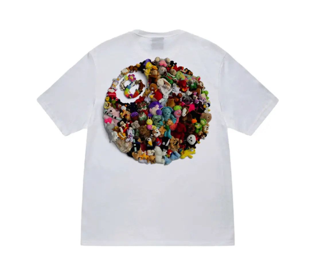 Stussy Plush Tee White Size US M / EU 48-50 / 2 - 2 Thumbnail