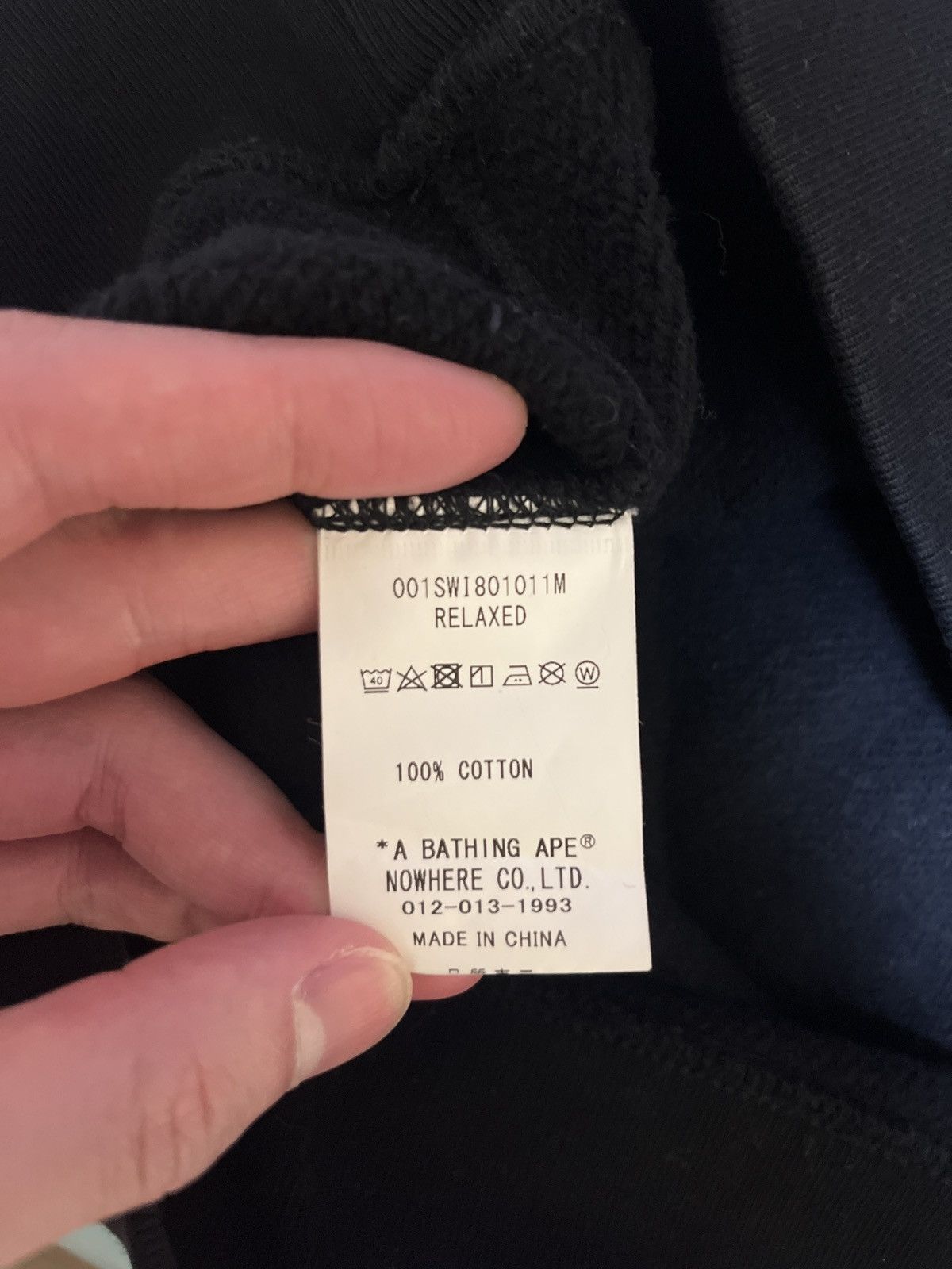Bape Bape classic college sweatshirts Size US L / EU 52-54 / 3 - 4 Thumbnail