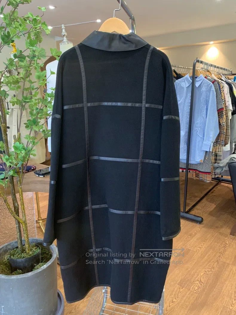 Hermes Hermes Navy Blue Cashmere Overcoat Size XS / US 0-2 / IT 36-38 - 2 Thumbnail