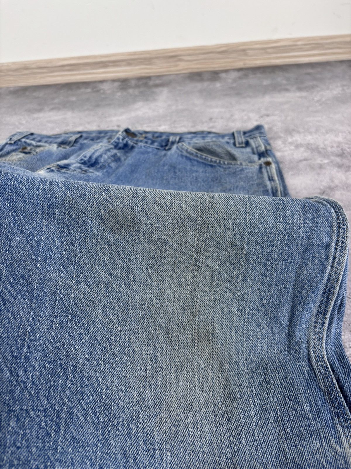 Dickies Vintage Dickies Faded Blue Carpenter Denim Jeans 1993SNB Size US 36 / EU 52 - 16 Thumbnail