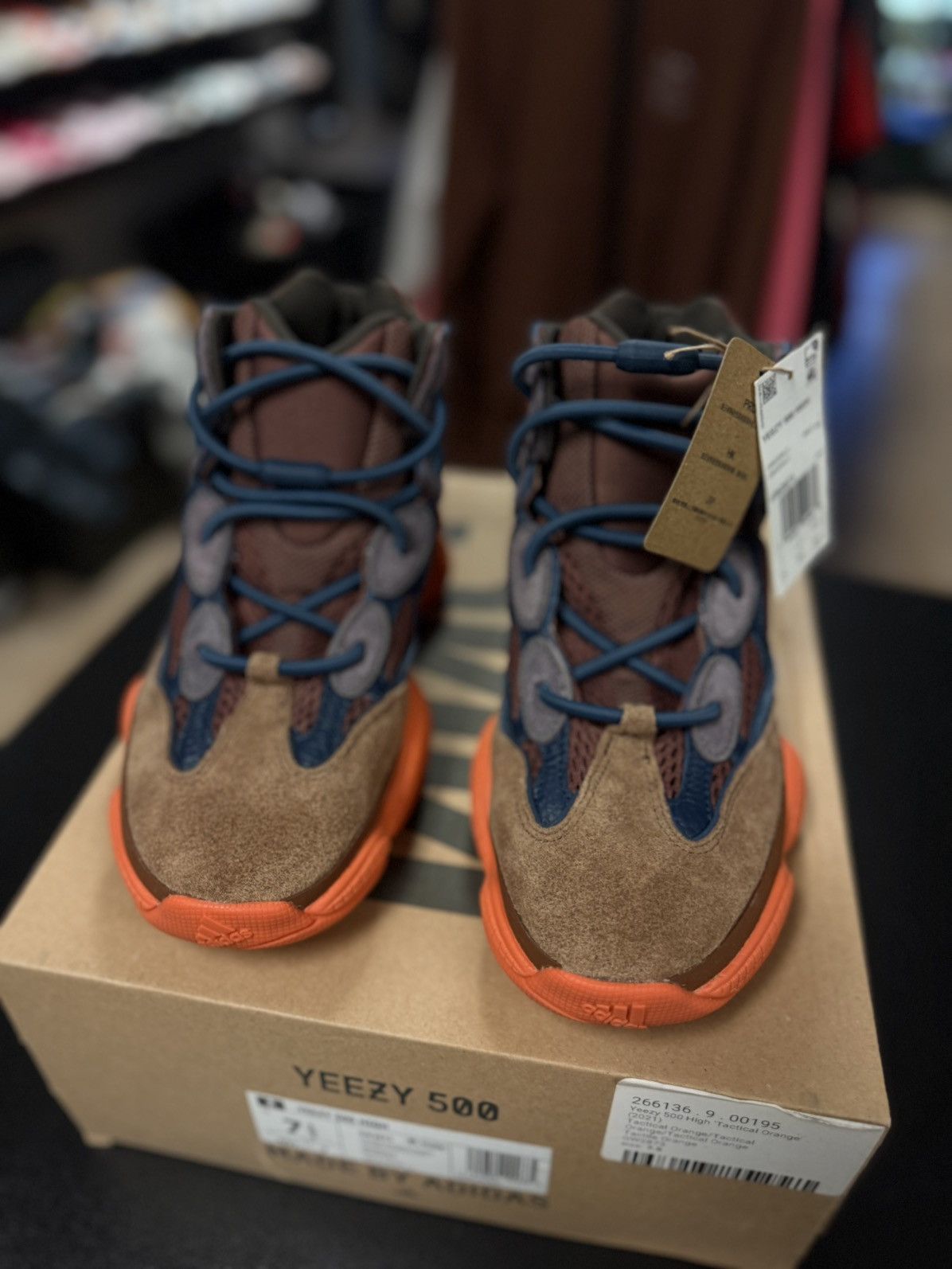 Adidas × Yeezy Yeezy Adidas 500 Tactile Orange Size 7.5 (NEW) Size US 7.5 / EU 40-41 - 8 Thumbnail