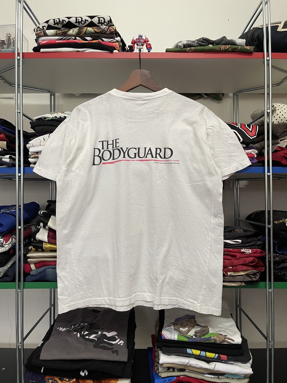 Vintage Vintage 90s The Bodyguard Movie Promo Tee Size US L / EU 52-54 / 3 - 1 Thumbnail