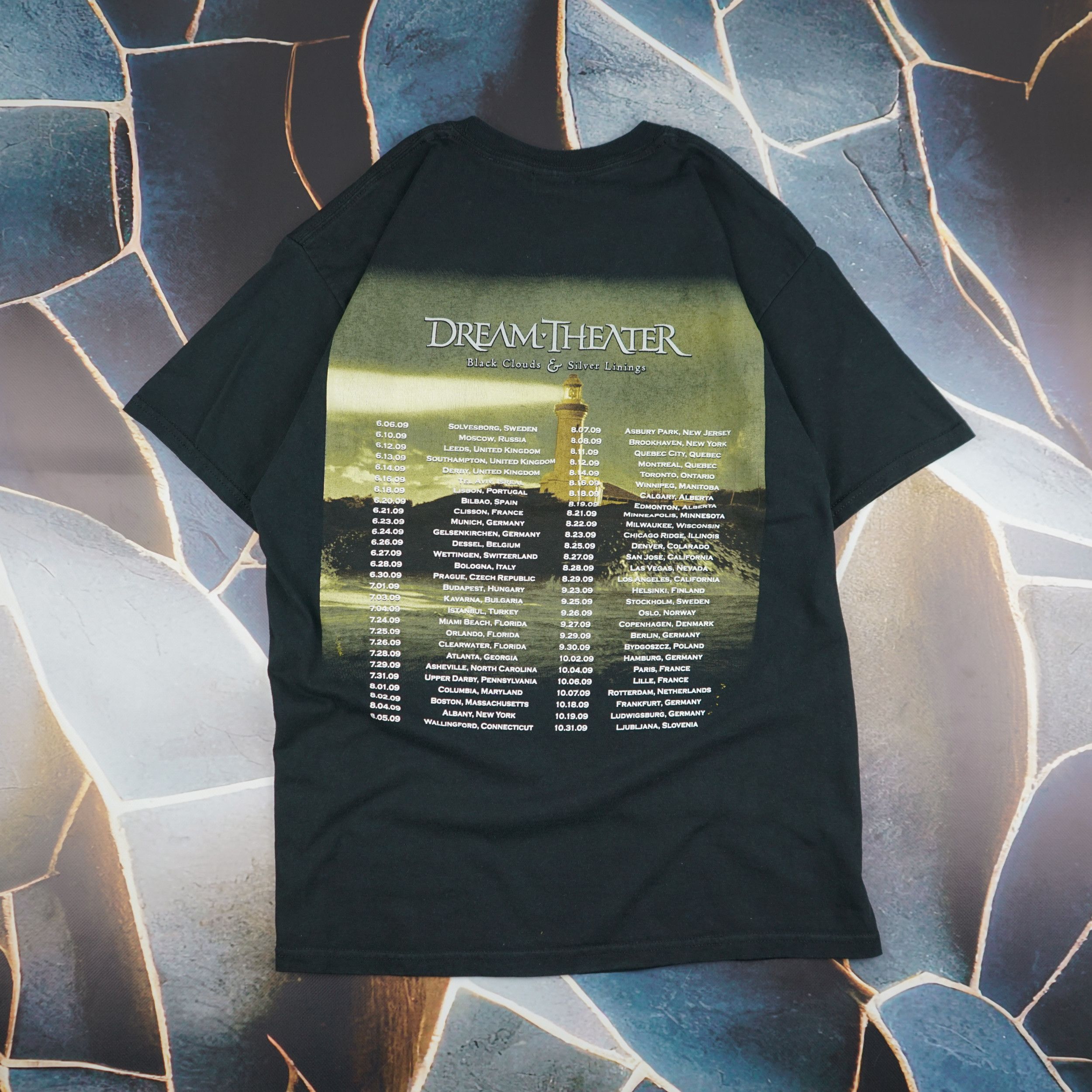 Band Tees × Vintage Vintage 2009 Dream Theater Tour T-Shirt Size US M / EU 48-50 / 2 - 4 Thumbnail