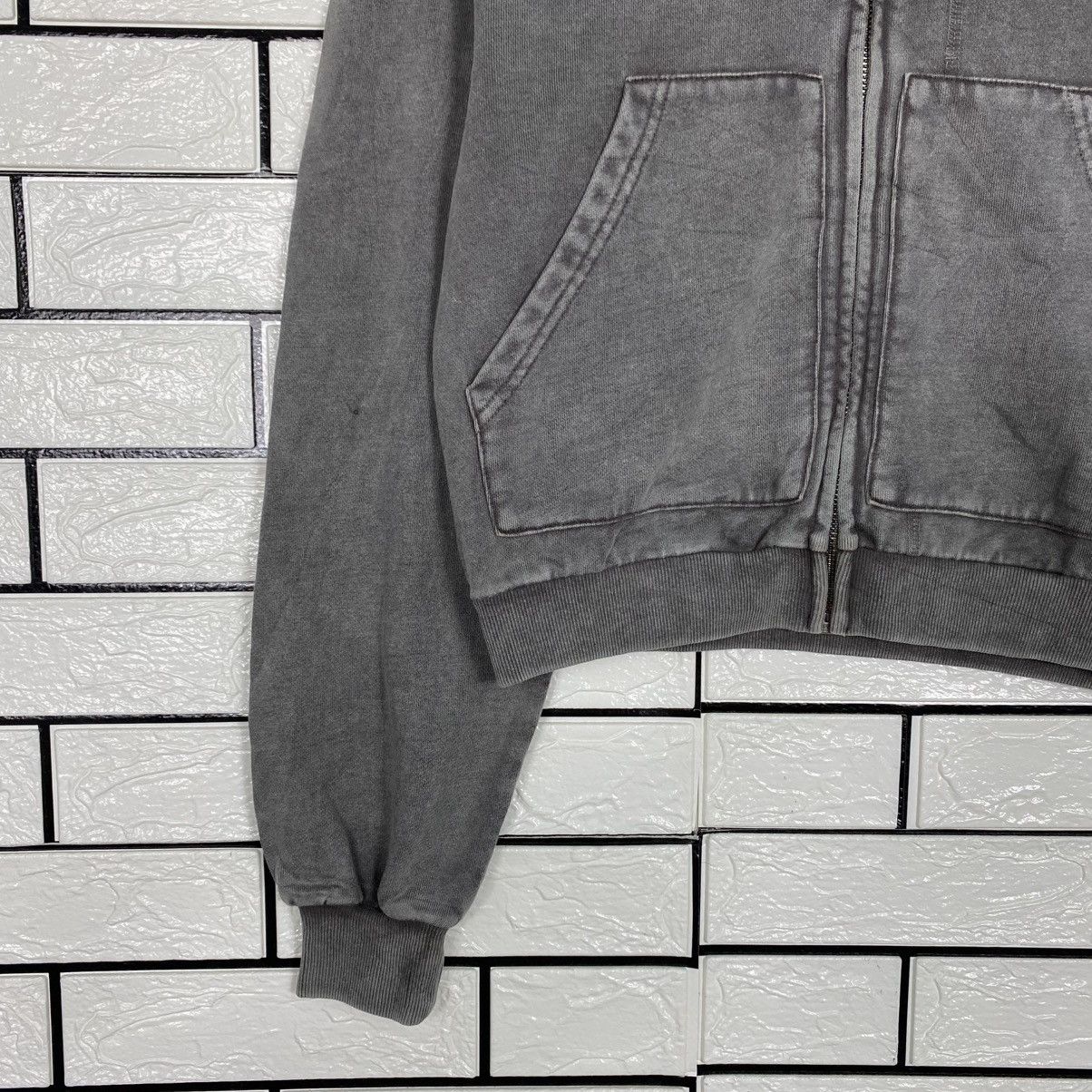 Japanese Brand Cropped Detroit Bomber Hoodie Jacket Unbranded Issey Miyake Size US M / EU 48-50 / 2 - 5 Thumbnail