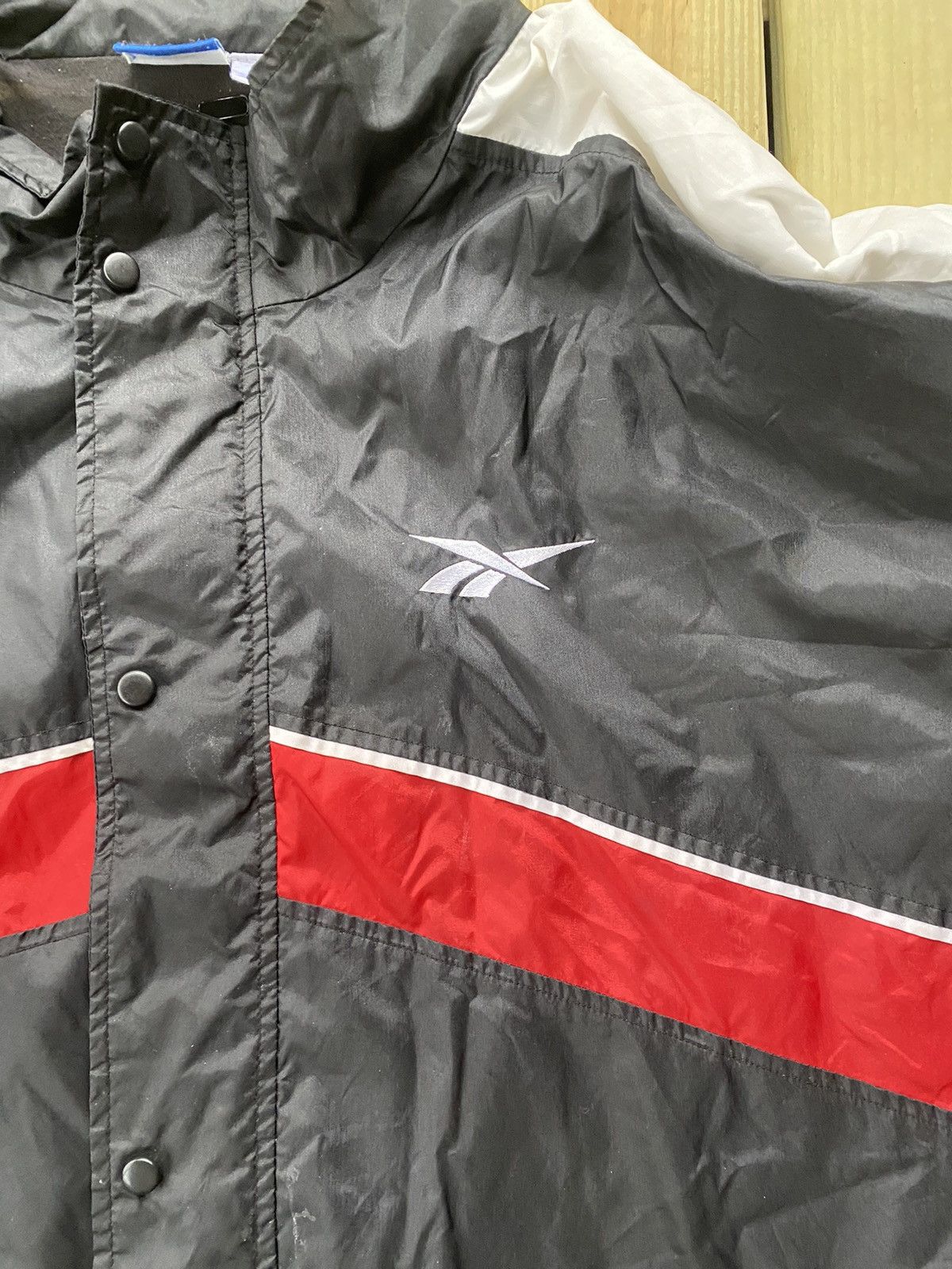 Reebok × Vintage Vintage 90s reebok windbreaker jacket Size US XXL / EU 58 / 5 - 9 Thumbnail