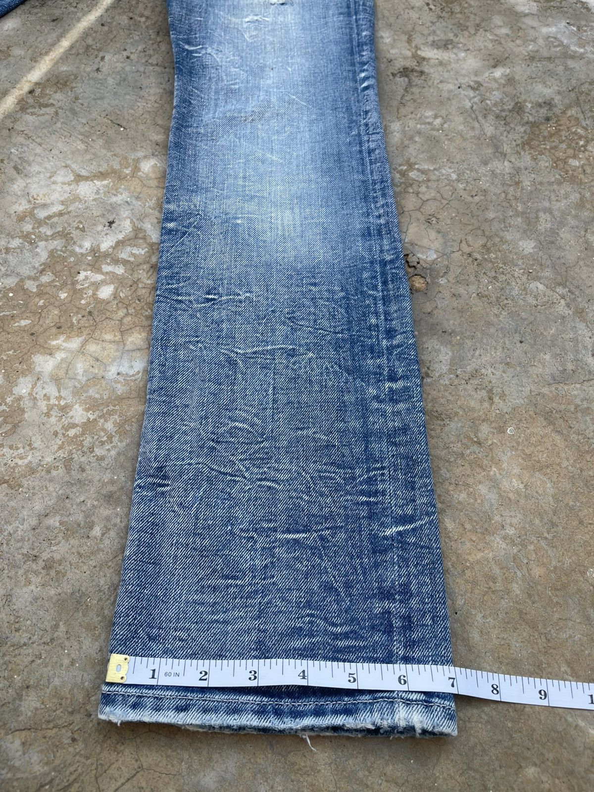 Diesel Vintage Diesel Lowky Distressed Denim s6 Size US 26 / EU 42 - 18 Thumbnail