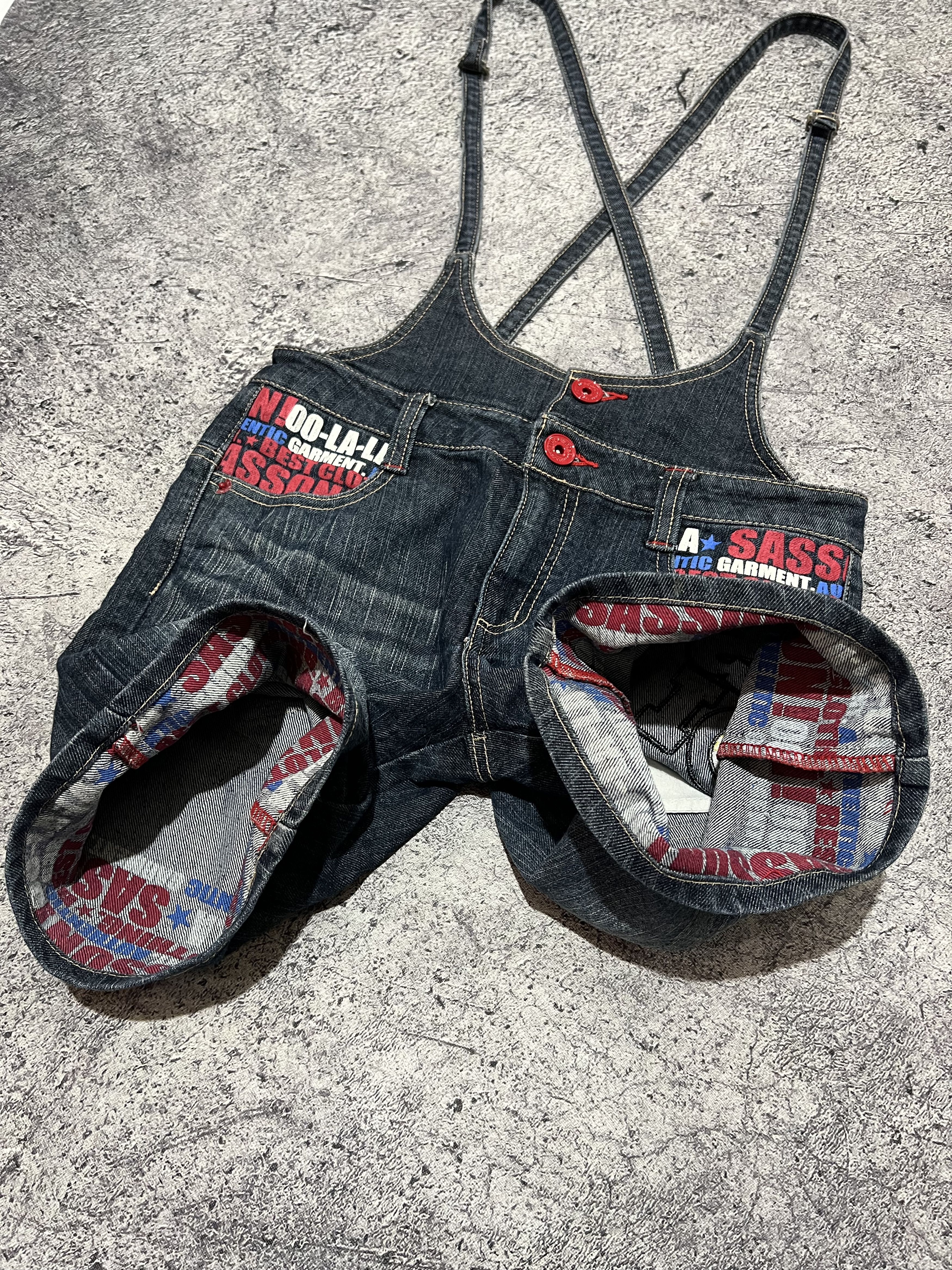 Japanese Brand 2000s Archival Hysteric Cdg Poem Jeans Oversall y2k Ifsix Size US 30 / EU 46 - 3 Thumbnail