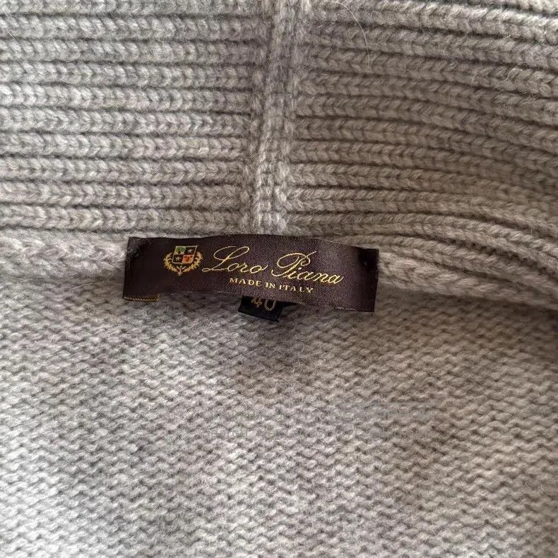 Loro Piana Loro Piana Shawl collar top-grade cashmere knitted cardiga Size XS / US 0-2 / IT 36-38 - 6 Thumbnail
