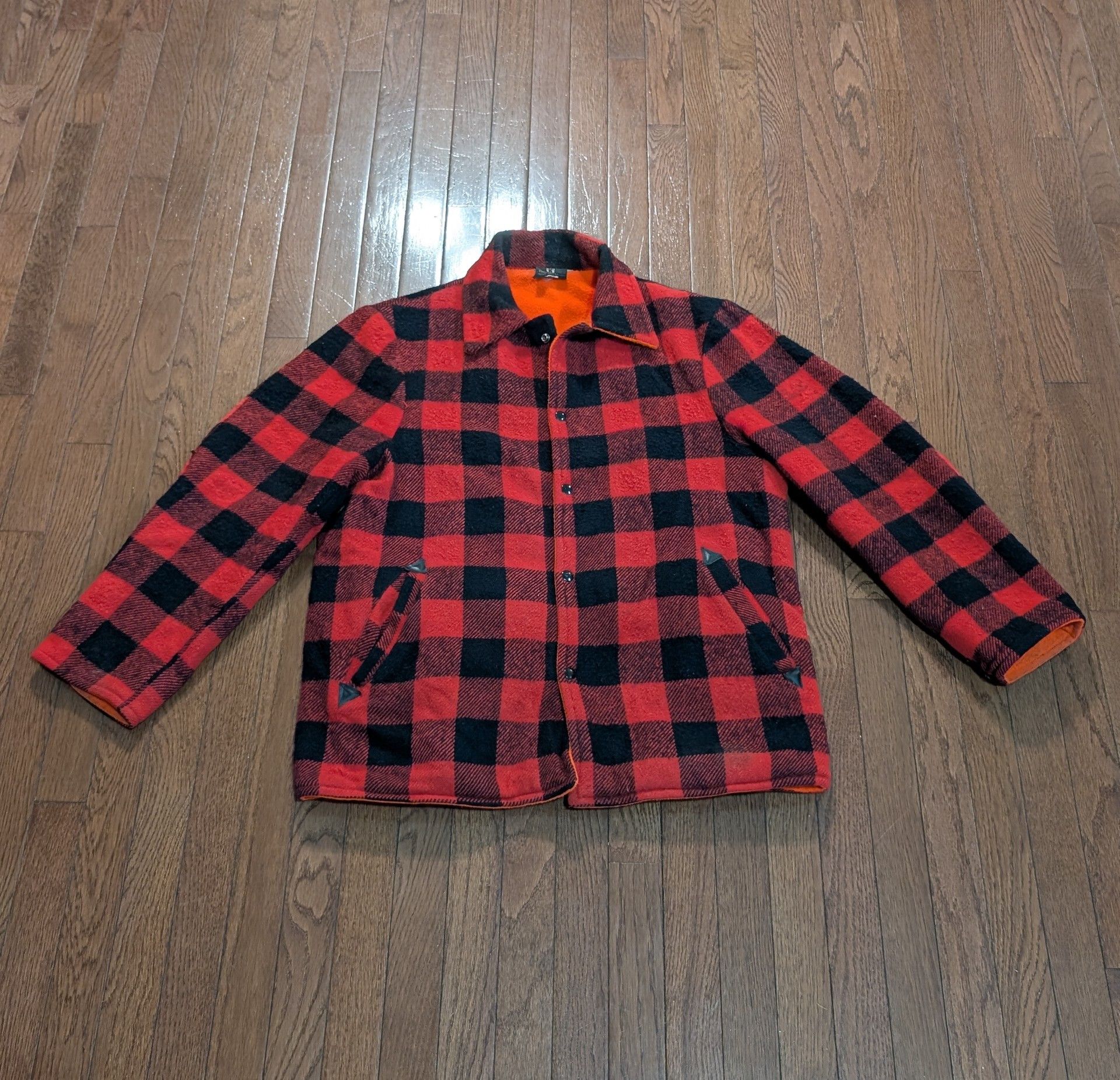 Other Vintage Reversible Plaid Hunting Jacket Made in Canada Sz L Size US L / EU 52-54 / 3 - 1 Thumbnail