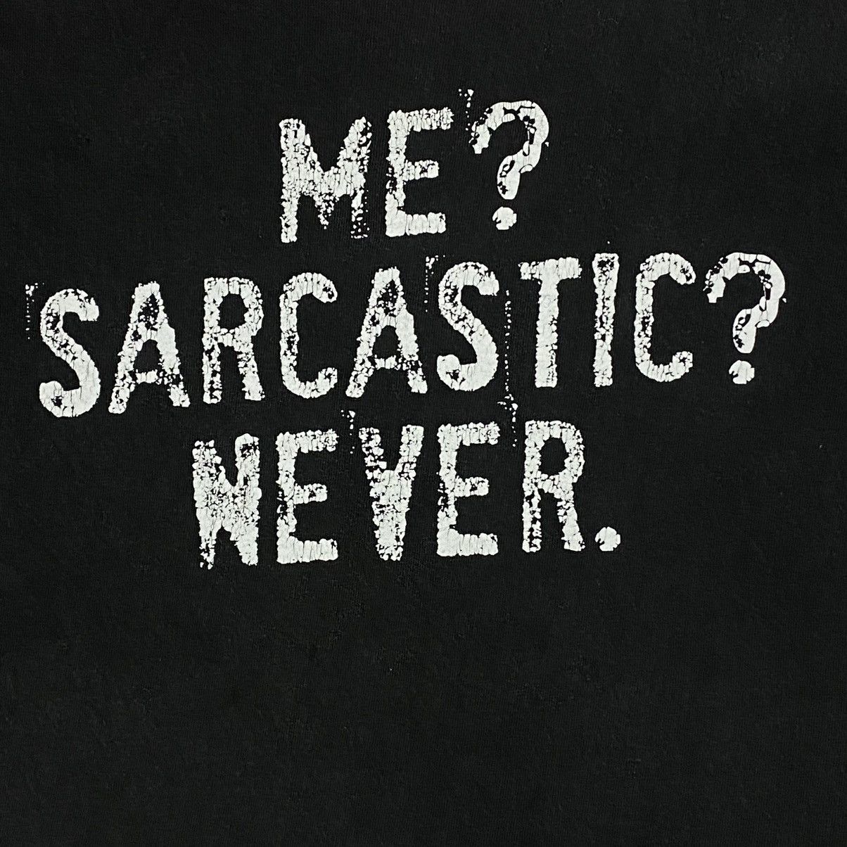 Delta × Vintage Wording tee sarcastic sarcasm Size US L / EU 52-54 / 3 - 2 Thumbnail