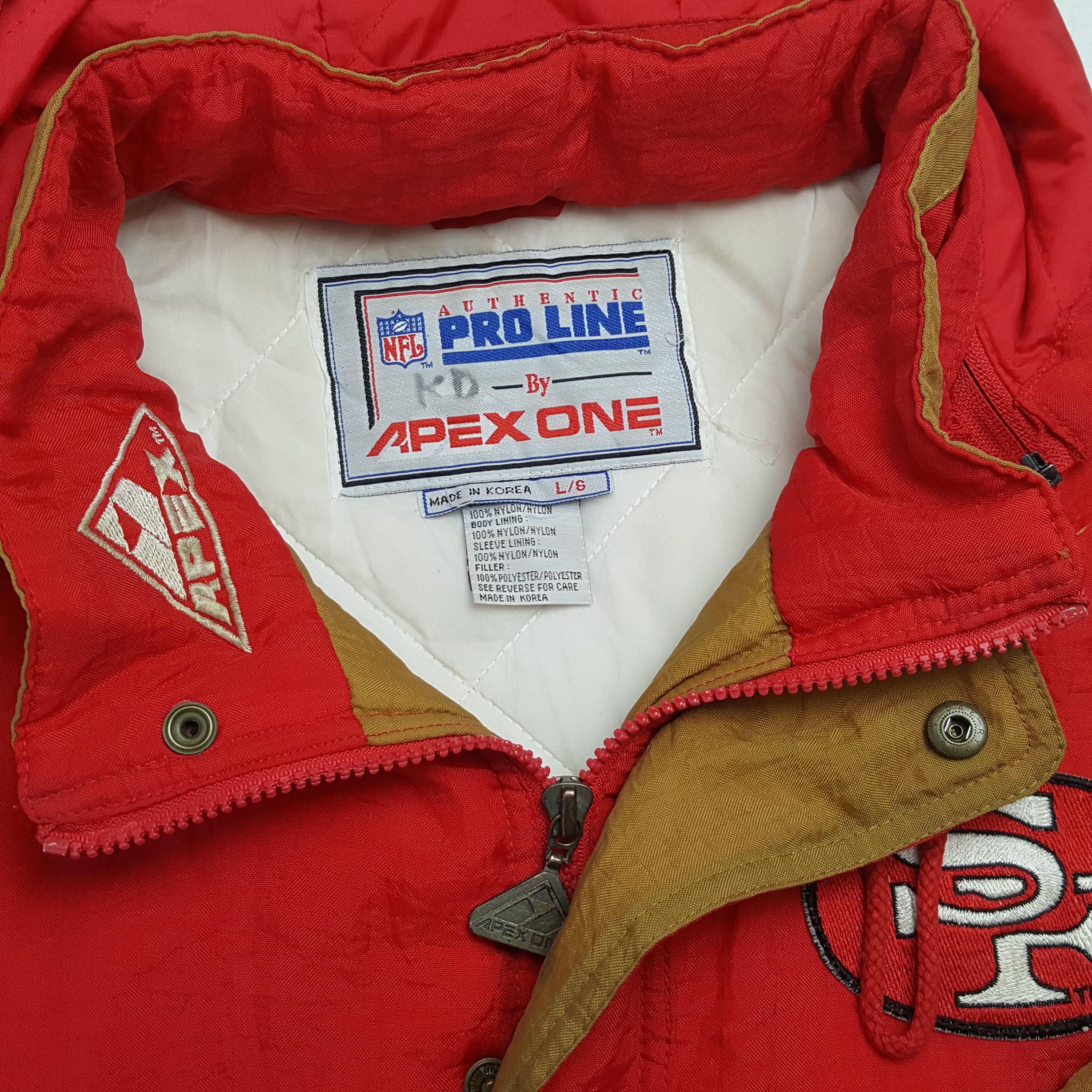 NFL × Vintage Vintage SAN FRANCISCO 49ERS American NFL Jacket Size US XXL / EU 58 / 5 - 11 Thumbnail