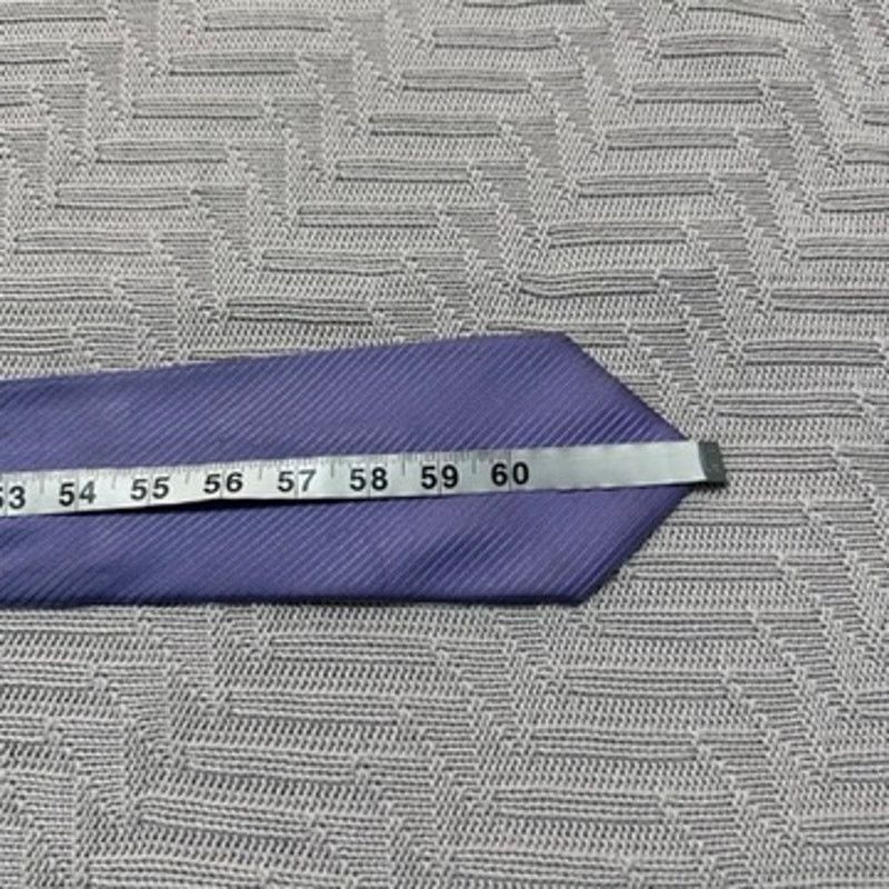 Other Paul Dione purple montone striped silk tie Size ONE SIZE - 4 Thumbnail