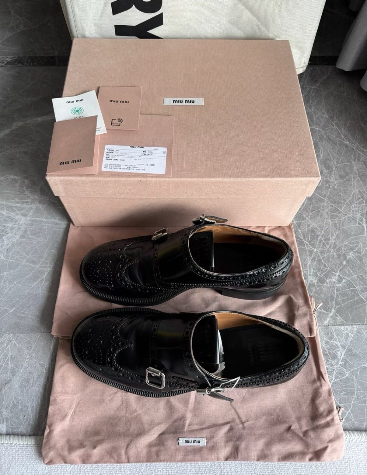 Miu Miu Miu Miu x Church's Oxfords & Loafers K6 Size US 8.5 / IT 38.5 - 8 Thumbnail