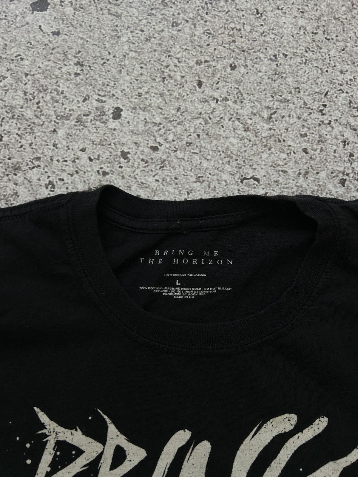 Band Tees × Vintage BRING ME THE HORIZON 2017 Rock Band Retro T-SHIRT Y2K Hype Size US L / EU 52-54 / 3 - 6 Thumbnail