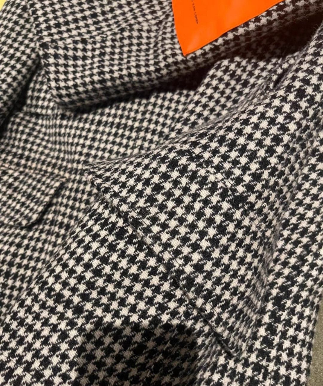 Raf Simons Raf Simons 18FW Black and White Checked Wool Parka Size US M / EU 48-50 / 2 - 3 Thumbnail