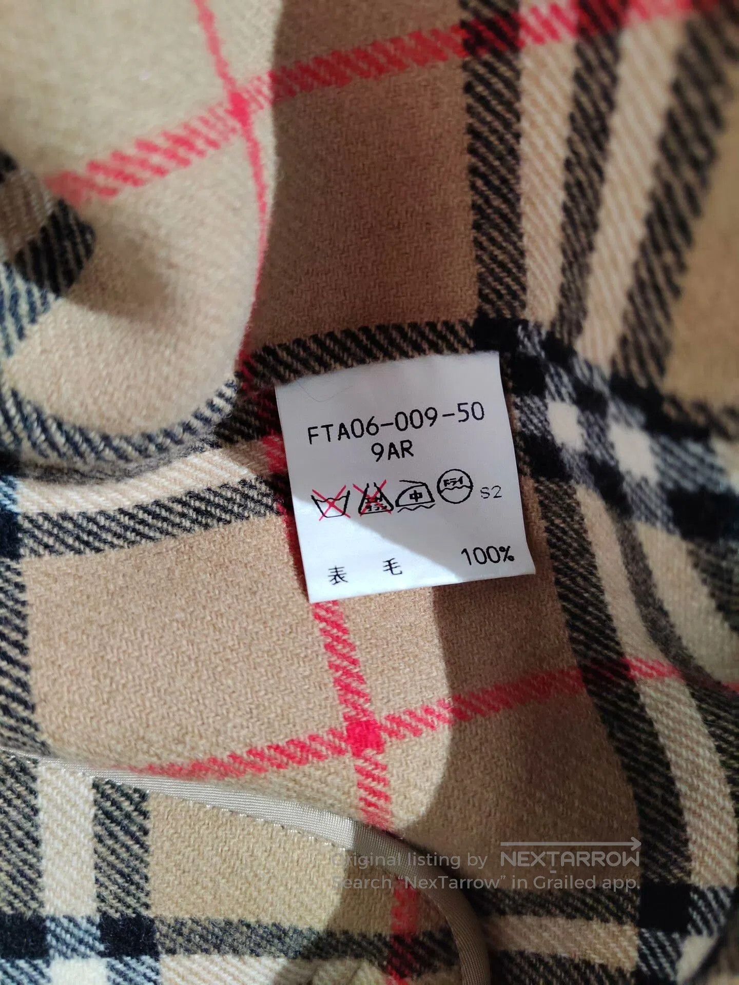 Burberry Burberry Wool Cashmere Coat with Horn Buttons. Size XL / US 12-14 / IT 48-50 - 6 Thumbnail