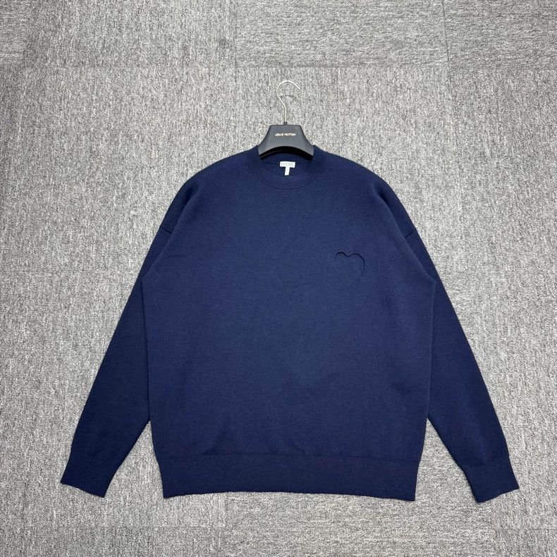 Loewe LOEWE Heart-shaped open wool sweater Size M / US 6-8 / IT 42-44 - 1 Thumbnail