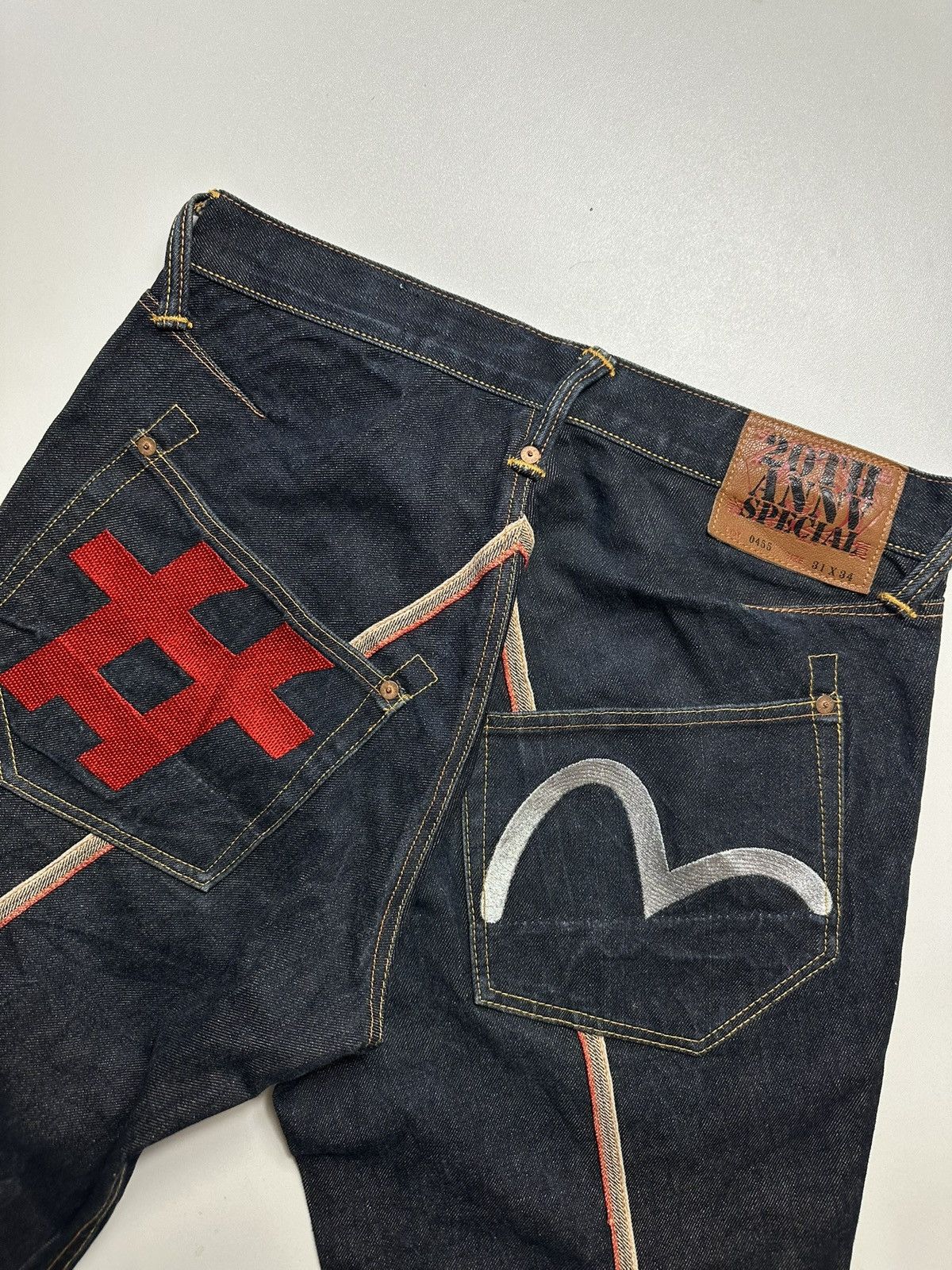 Evisu Vintage Evisu 21th Anniversary Selvedge Jeans Size US 31 - 2 Thumbnail