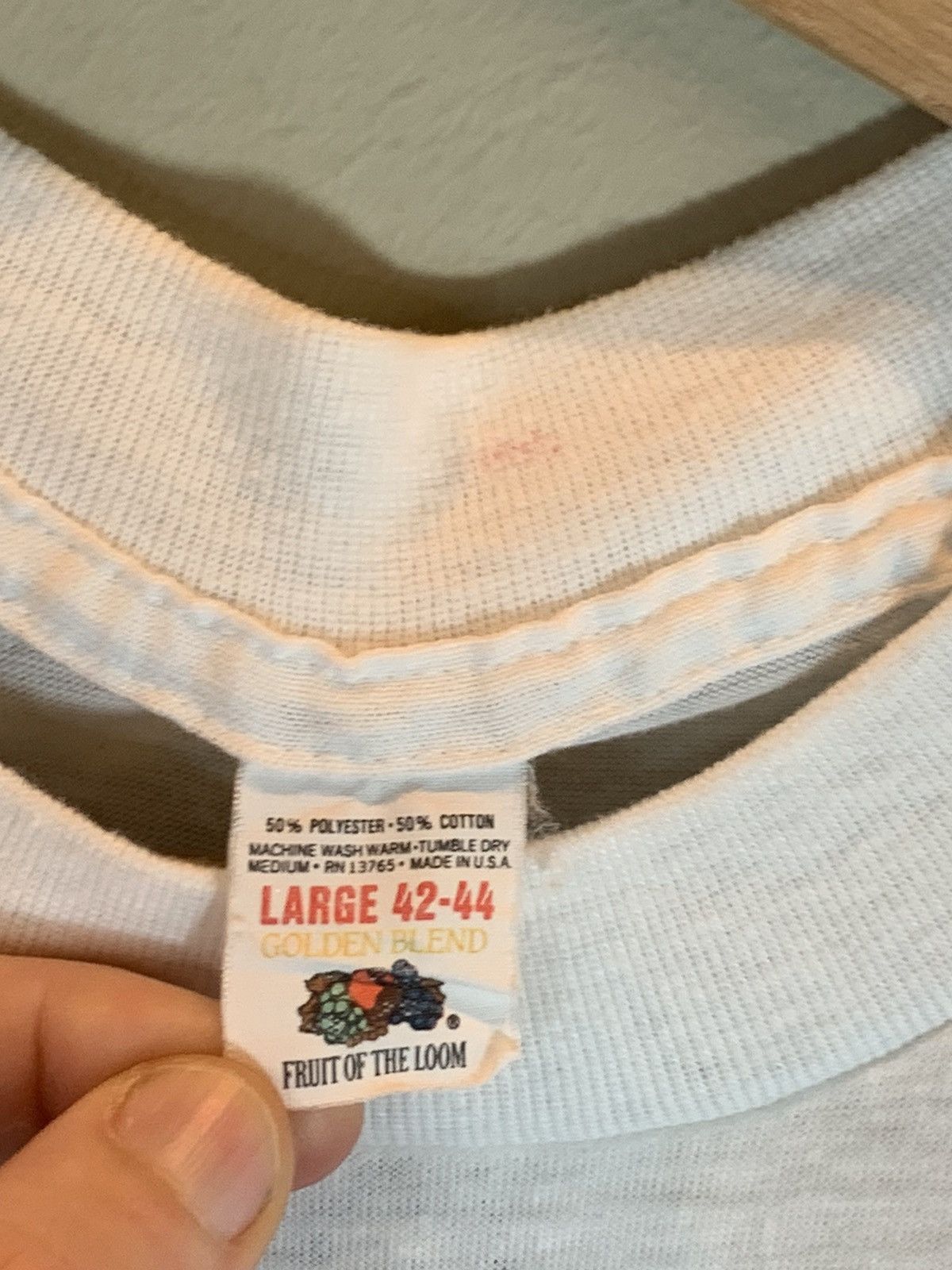 Vintage *RARE* Vintage 70’s No More Mr. Nice Guy On Your Knees Shirt Size US L / EU 52-54 / 3 - 9 Thumbnail