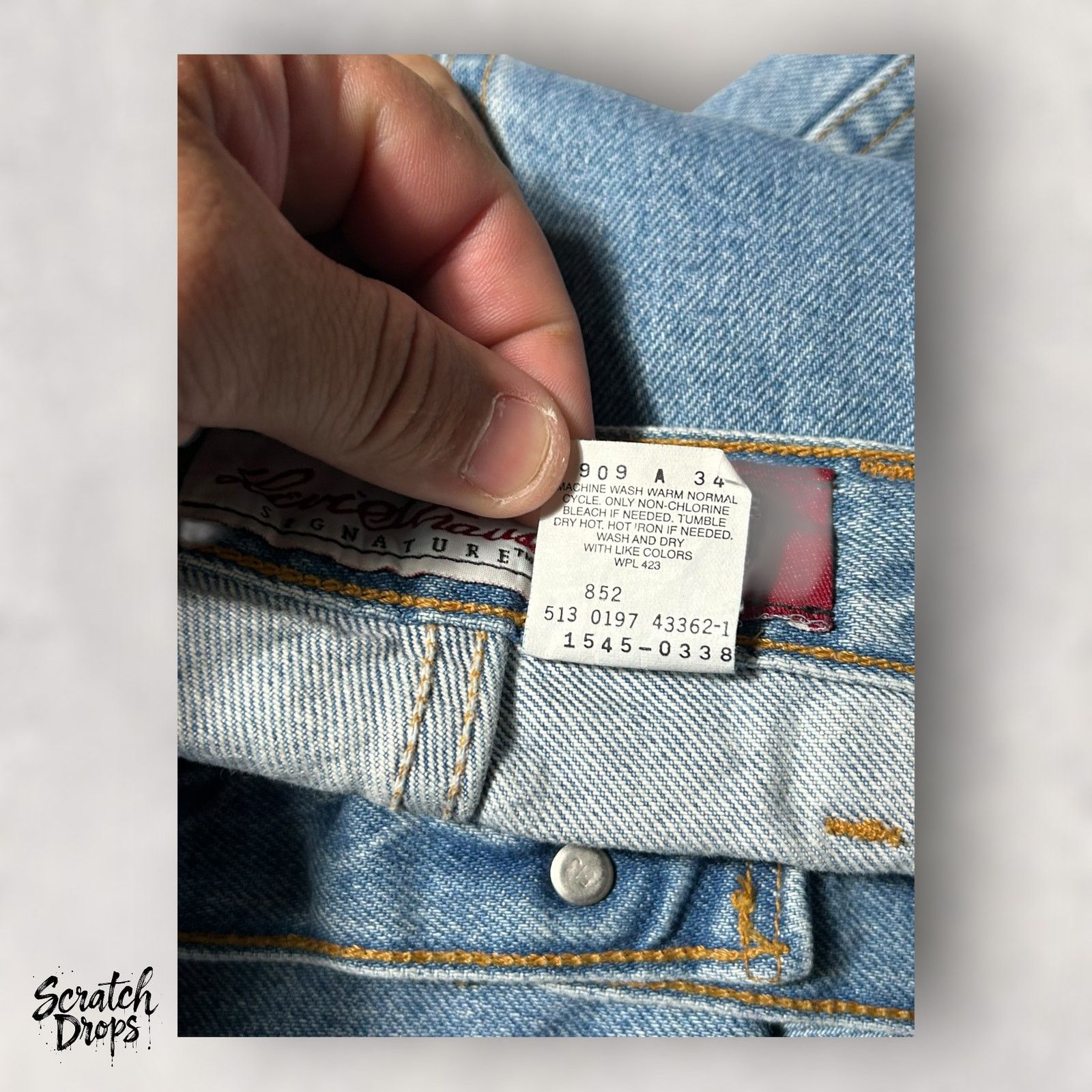 Levi's Vintage Levi's Signature 545 Men's Jeans NWT W54 L32 Loose Size US 38 / EU 54 - 6 Thumbnail