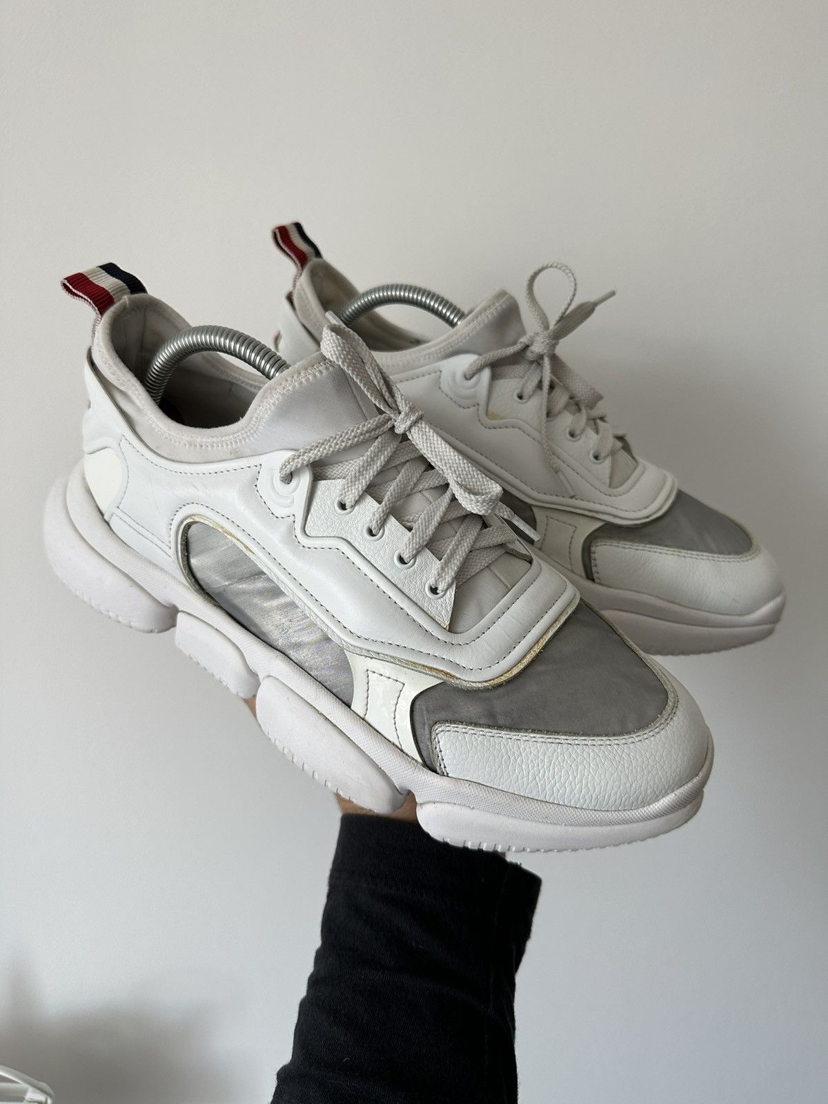 Moncler MONCLER LOW TOP SNEAKERS trainers Size US 8 / EU 41 - 1 Thumbnail