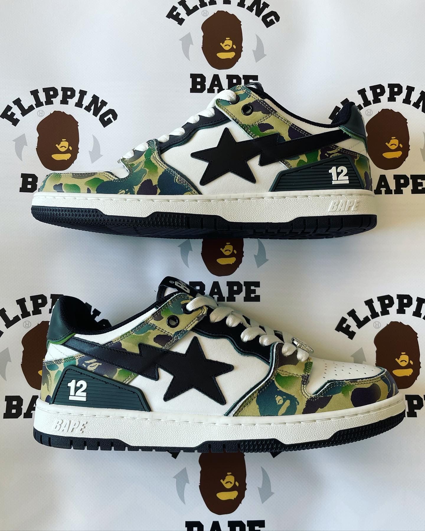 Bape BAPE CHINA 12th ANNIVERSARY SK8STA Size US 9 / EU 42 - 5 Thumbnail