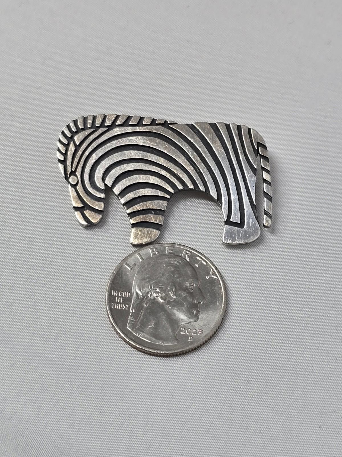 Other James Avery Zebra Brooch Or Pendant Large Bail, Rare Cheap! Size ONE SIZE - 2 Thumbnail